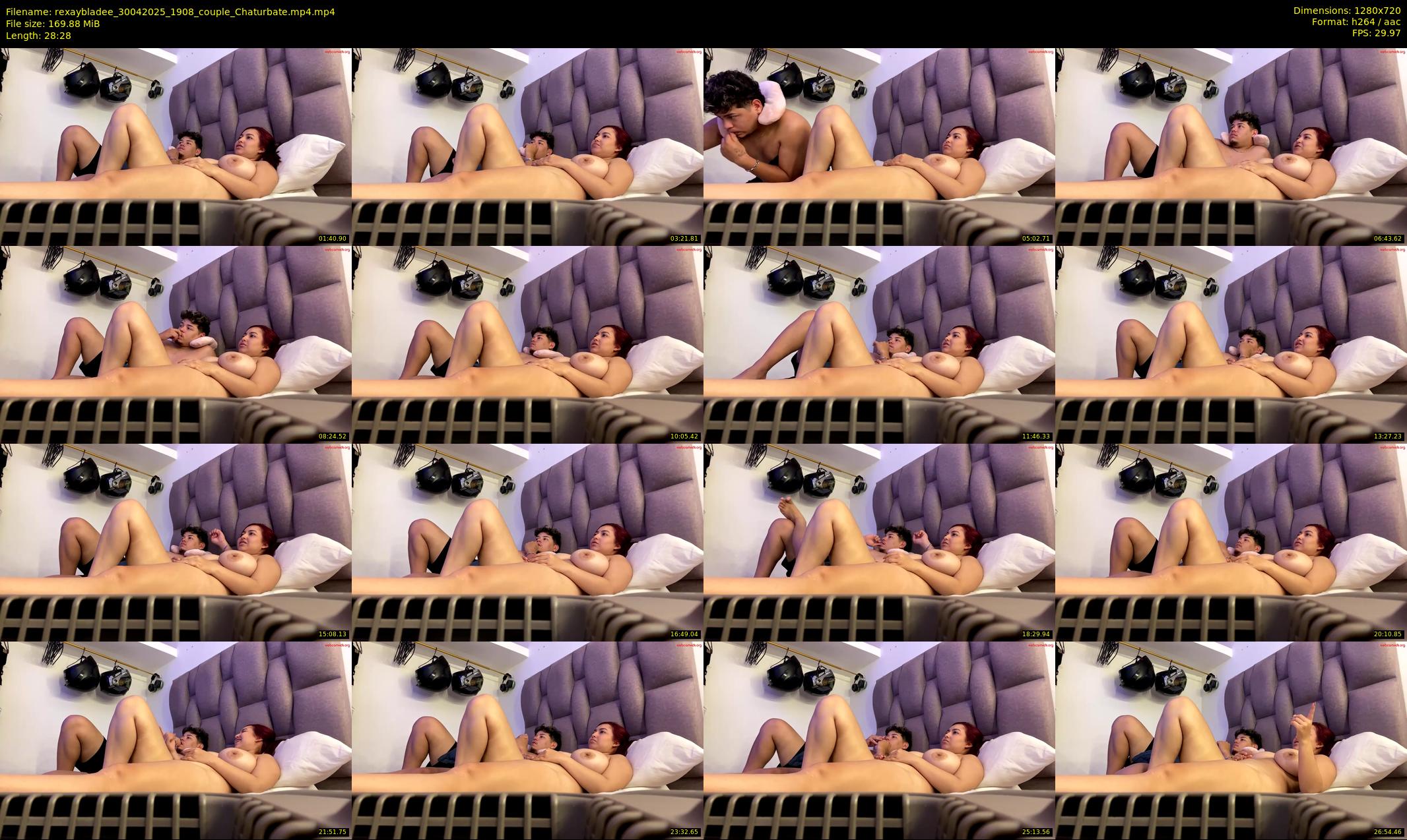 rexaybladee — 29 minute Chaturbate couple cam show recording, 720p, Apr 30, 2025