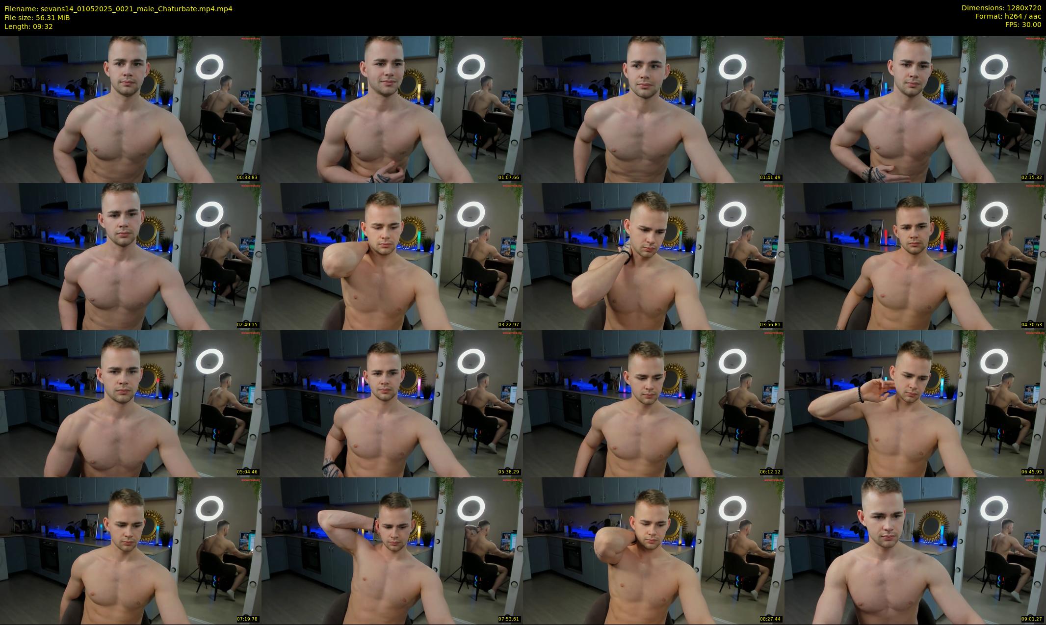 sevans14 — 10 minute Chaturbate male cam show recording, 720p, May 1, 2025