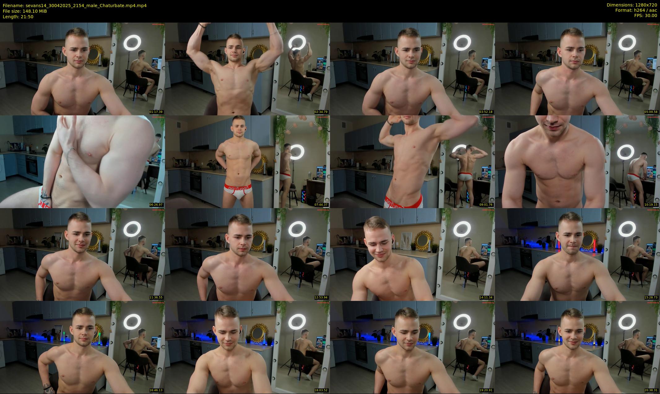 sevans14 — 22 minute Chaturbate male cam show recording, 720p, Apr 30, 2025
