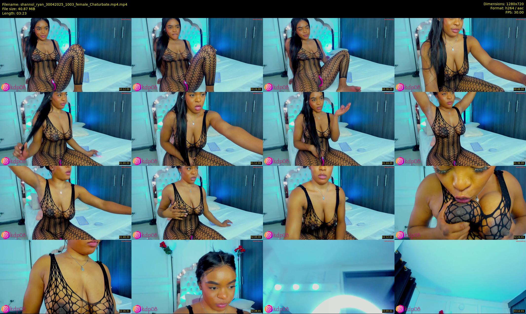 shannol_ryan — 4 minute Chaturbate female cam show recording, 720p, Apr 30, 2025