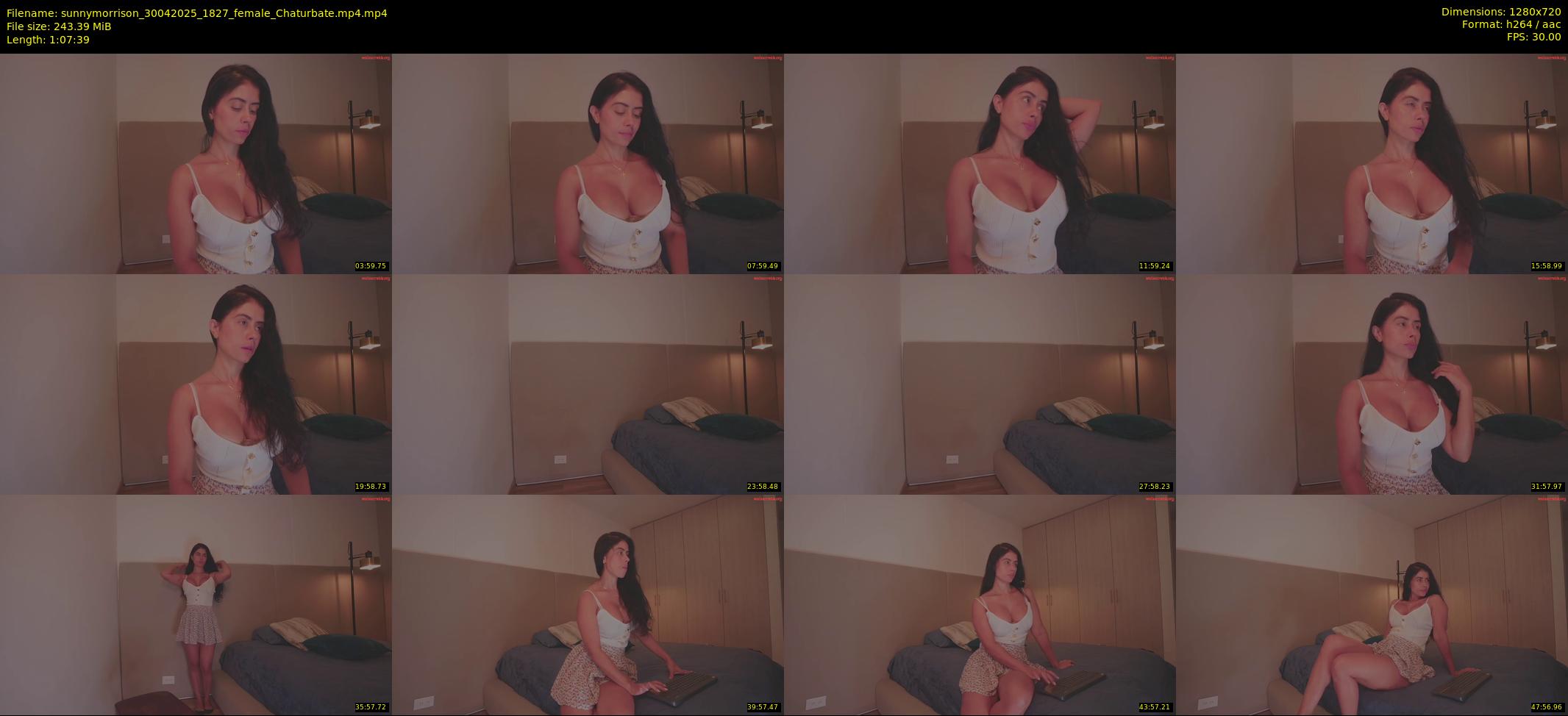 sunnymorrison — 68 minute Chaturbate female cam show recording, 720p, Apr 30, 2025