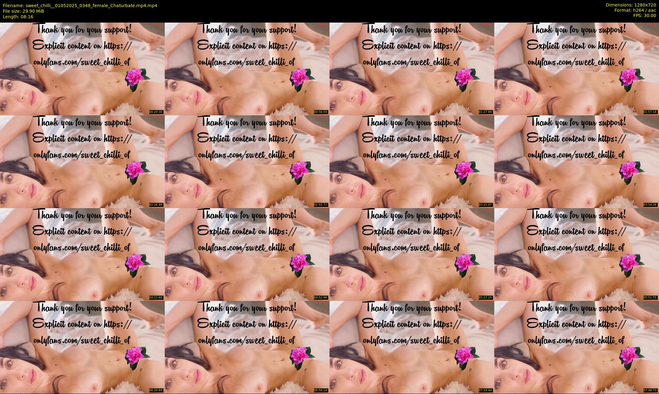 sweet_chilli_ — 9 minute Chaturbate female cam show recording, 720p, May 1, 2025