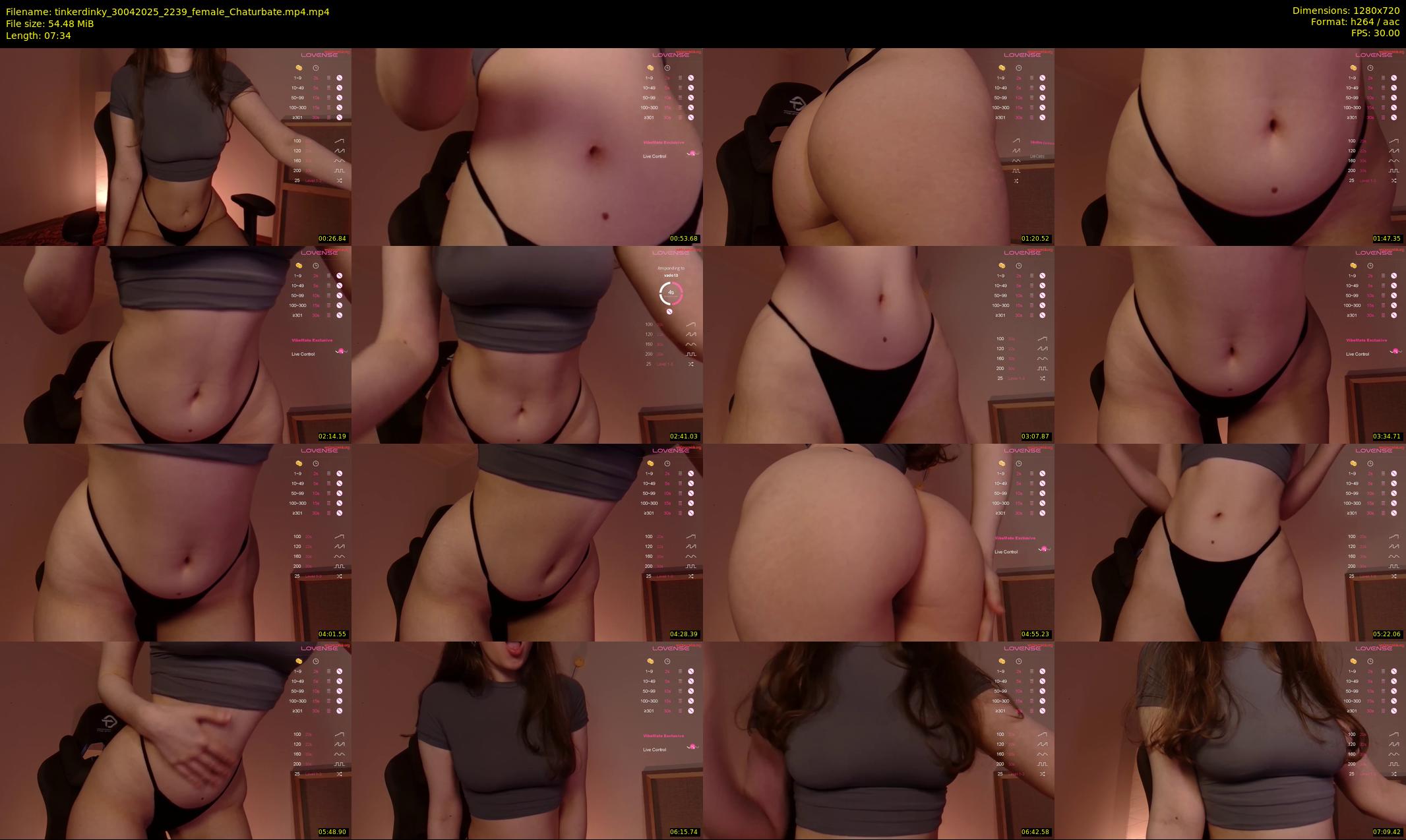 tinkerdinky — 8 minute Chaturbate female cam show recording, 720p, Apr 30, 2025