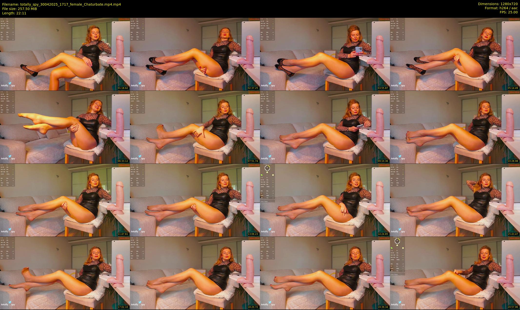 totally_spy — 23 minute Chaturbate female cam show recording, 720p, Apr 30, 2025
