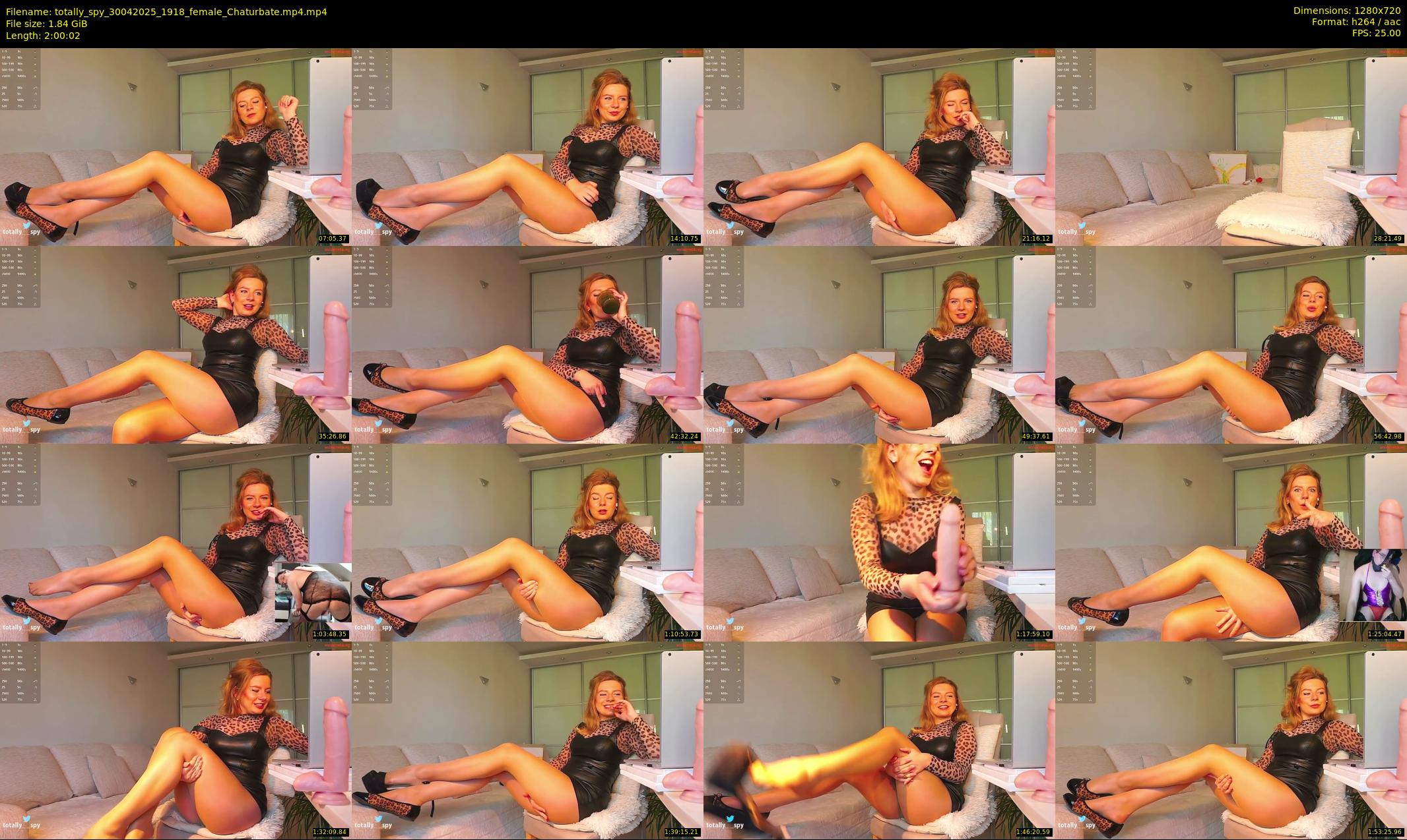 totally_spy — 121 minute Chaturbate female cam show recording, 720p, Apr 30, 2025