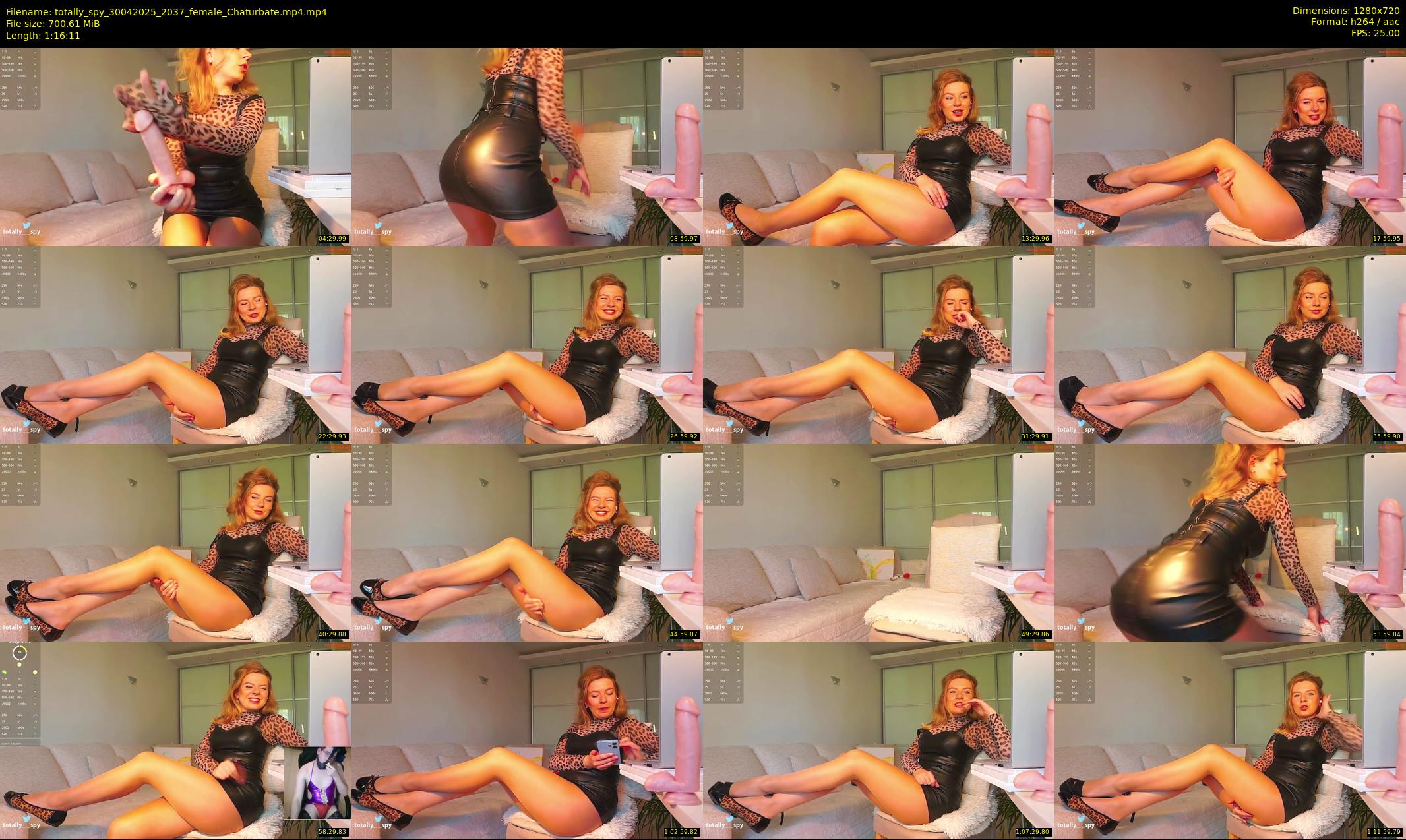 totally_spy — 77 minute Chaturbate female cam show recording, 720p, Apr 30, 2025