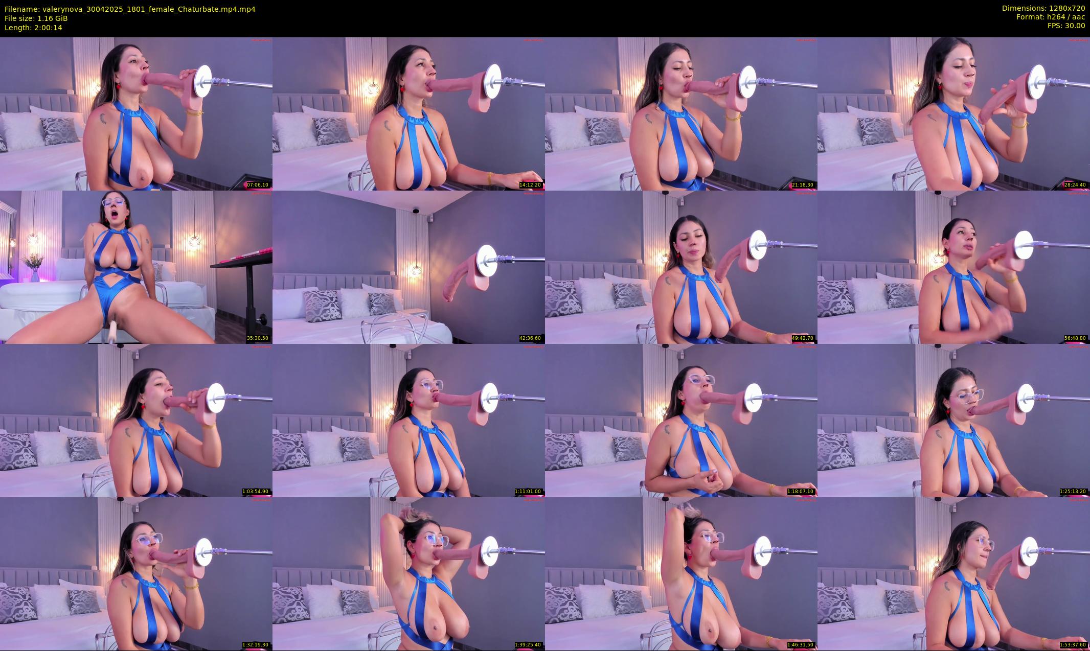 valerynova — 121 minute Chaturbate female cam show recording, 720p, Apr 30, 2025