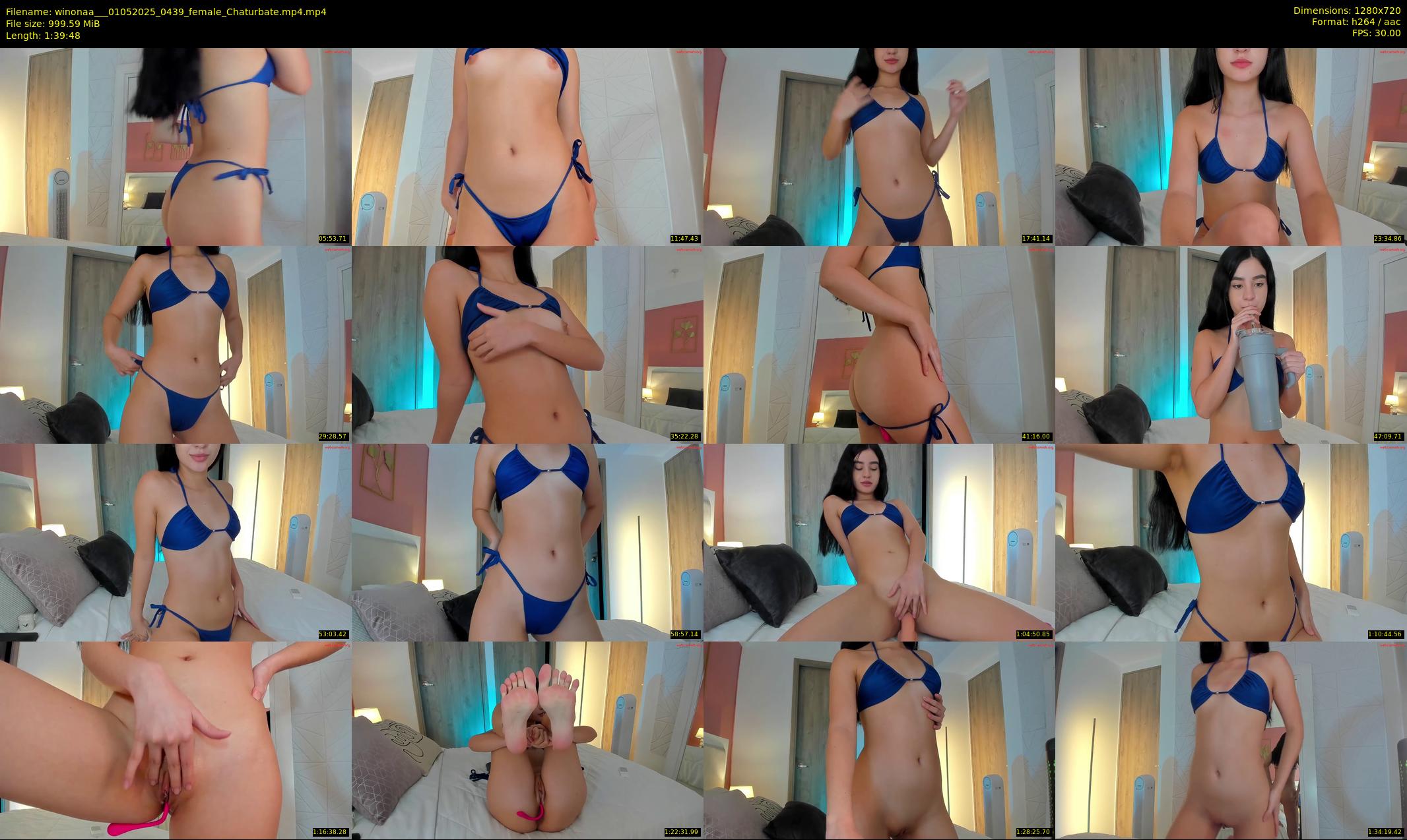 winonaa__ — 100 minute Chaturbate female cam show recording, 720p, May 1, 2025