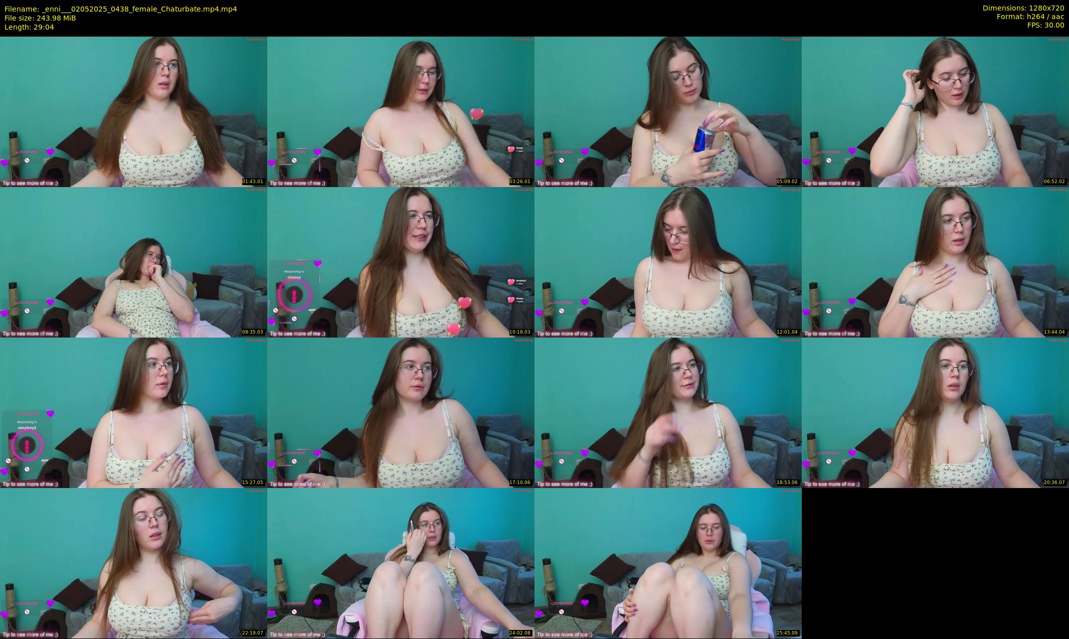 _enni__ — 30 minute Chaturbate female cam show recording, 720p, May 2, 2025