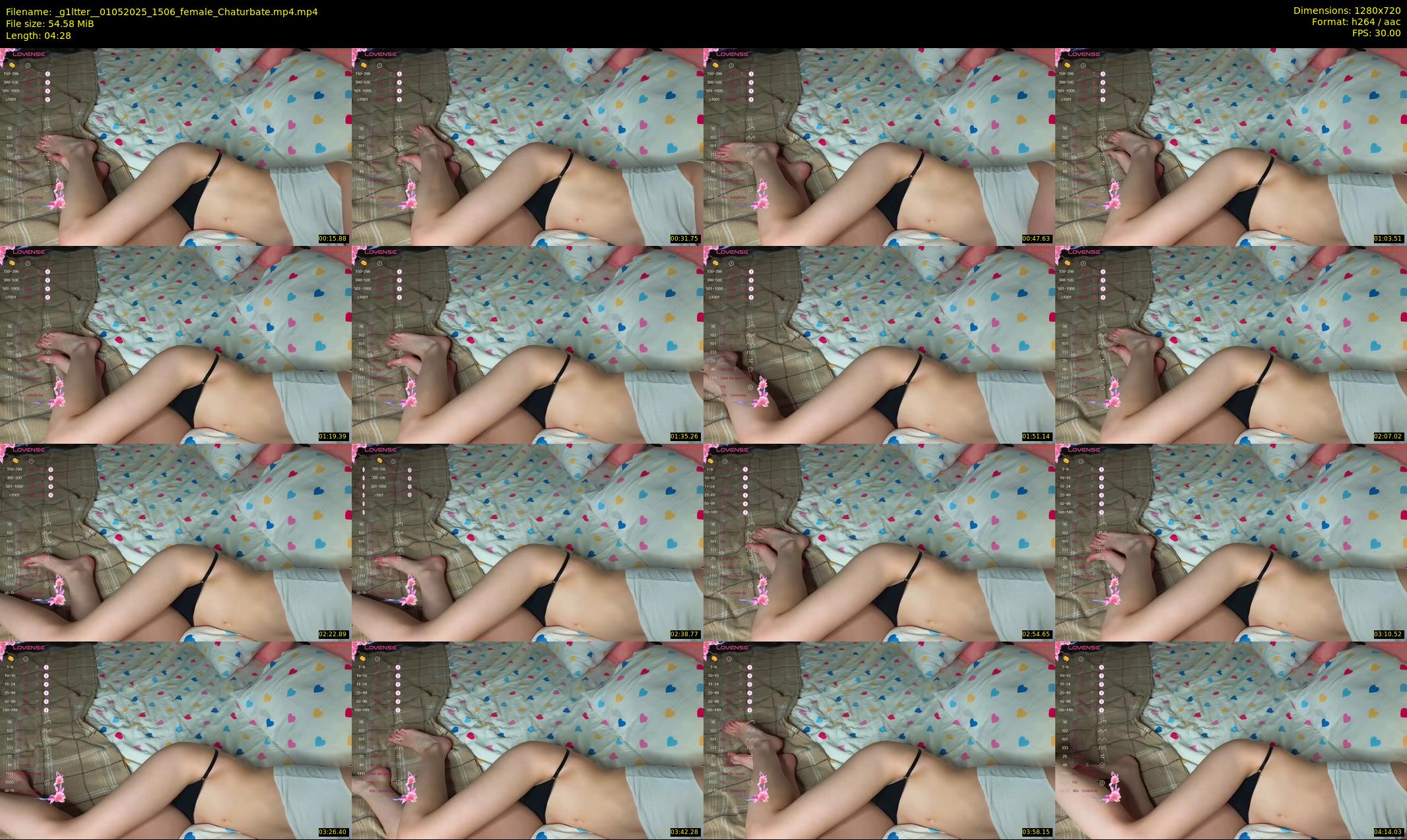 _g1ltter_ — 5 minute Chaturbate female cam show recording, 720p, May 1, 2025