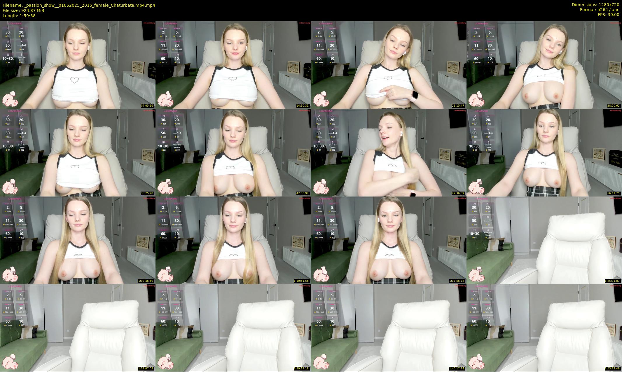 _passion_show_ — 120 minute Chaturbate couple cam show recording, 720p, May 1, 2025