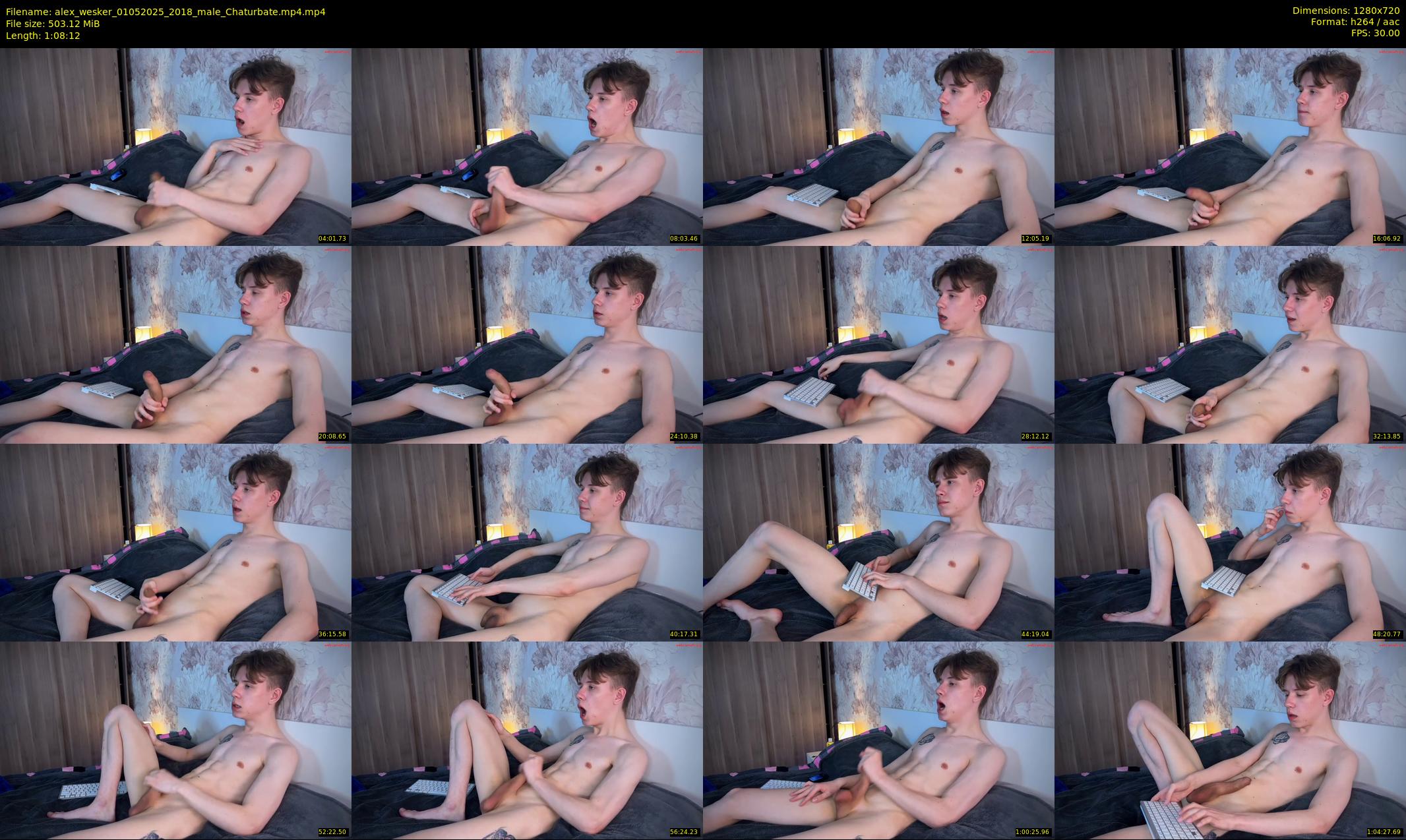 alex_wesker — 69 minute Chaturbate male cam show recording, 720p, May 1, 2025