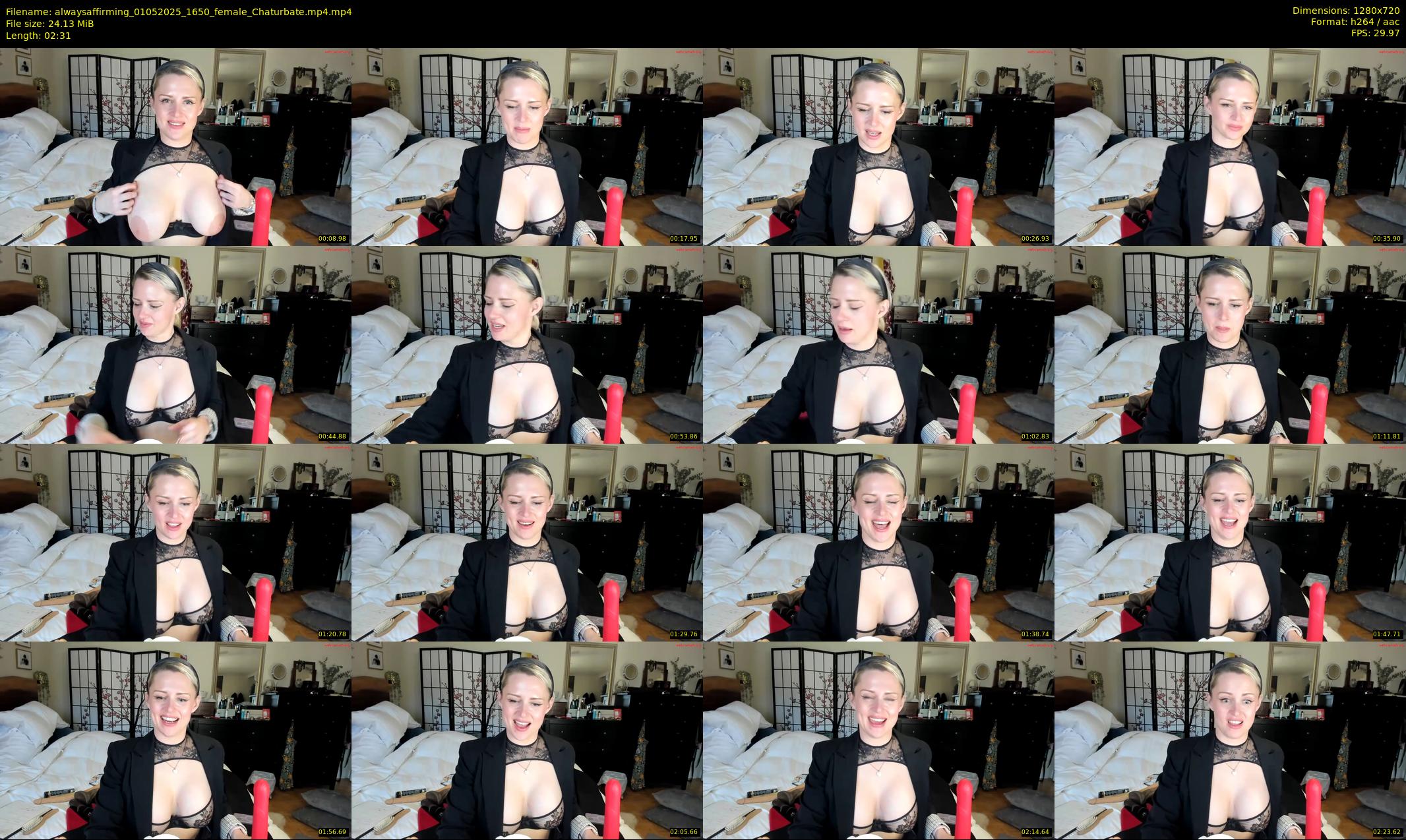 alwaysaffirming — 3 minute Chaturbate couple cam show recording, 720p, May 1, 2025