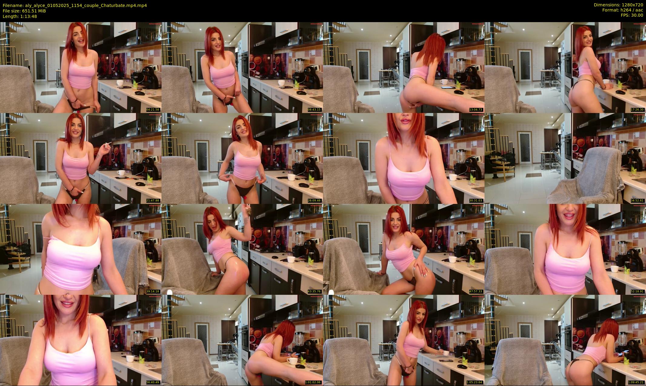 aly_alyce — 74 minute Chaturbate female cam show recording, 720p, May 1, 2025