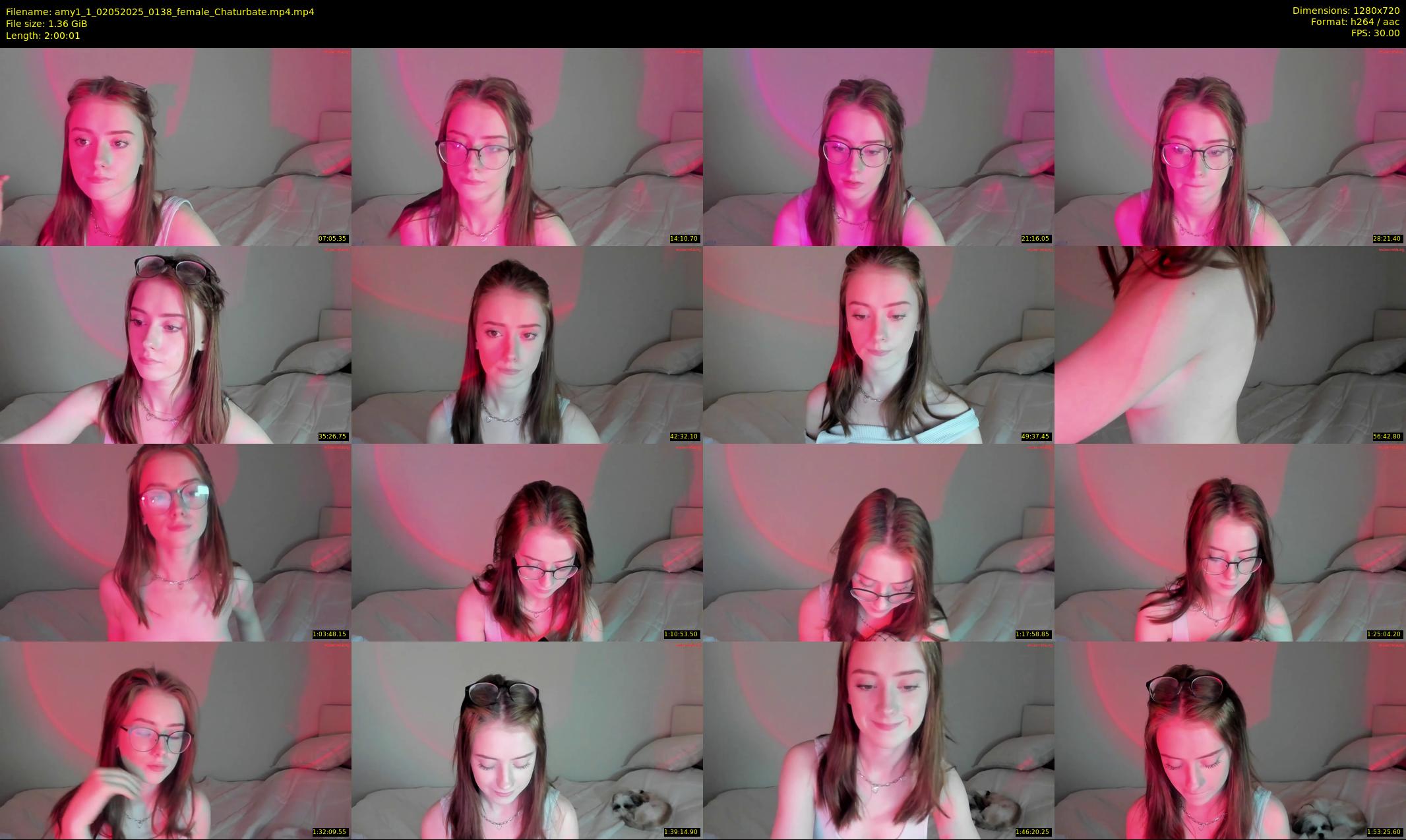 amy1_1 — 121 minute Chaturbate female cam show recording, 720p, May 2, 2025