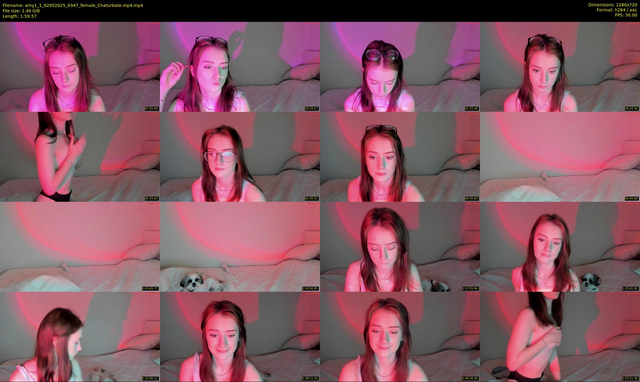 amy1_1 — 120 minute Chaturbate female cam show recording, 720p, May 2, 2025