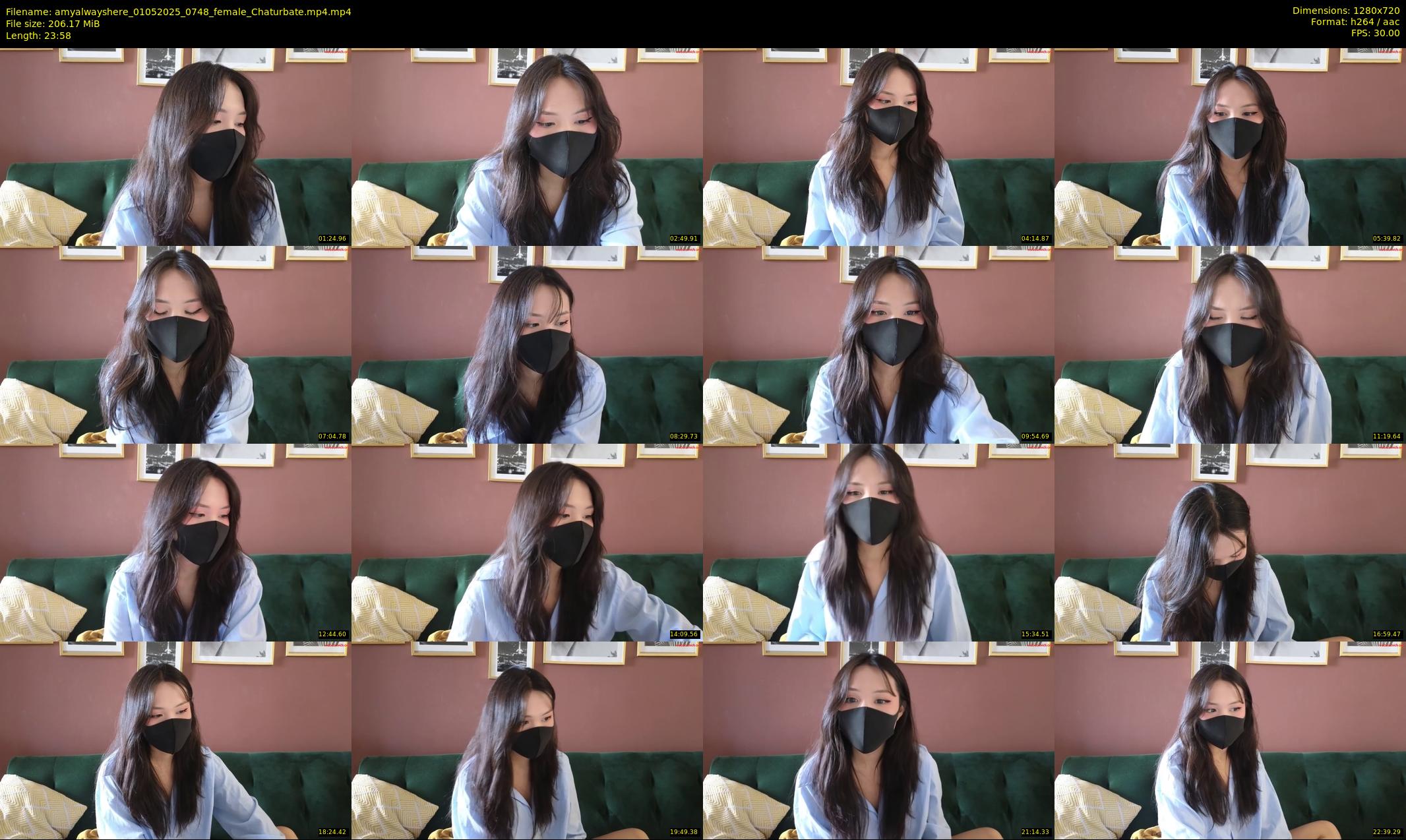 amyalwayshere — 24 minute Chaturbate female cam show recording, 720p, May 1, 2025