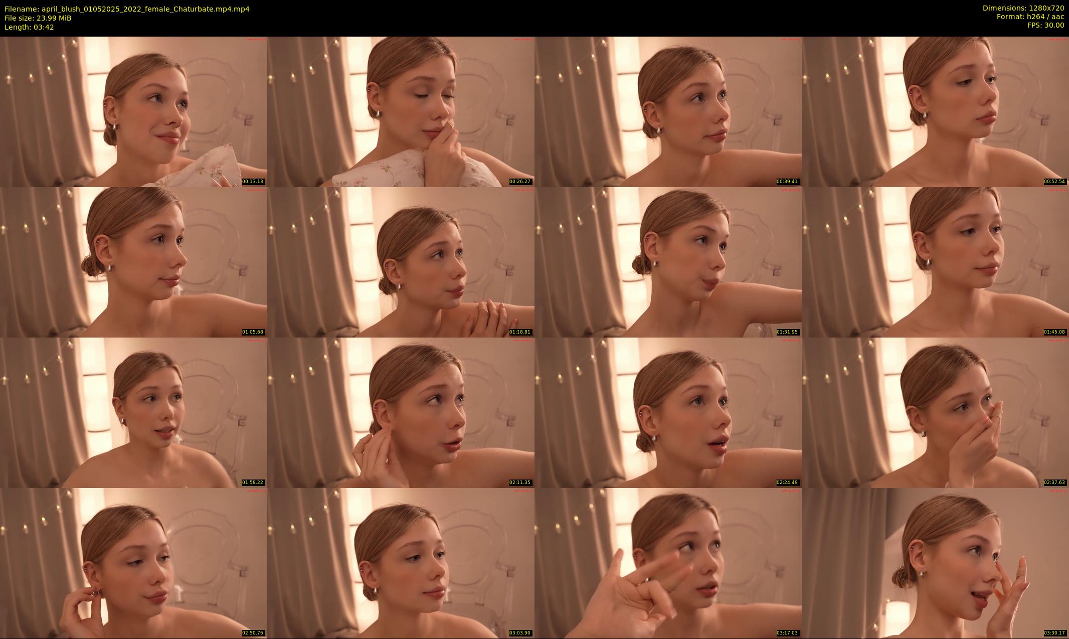 april_blush — 4 minute Chaturbate female cam show recording, 720p, May 1, 2025