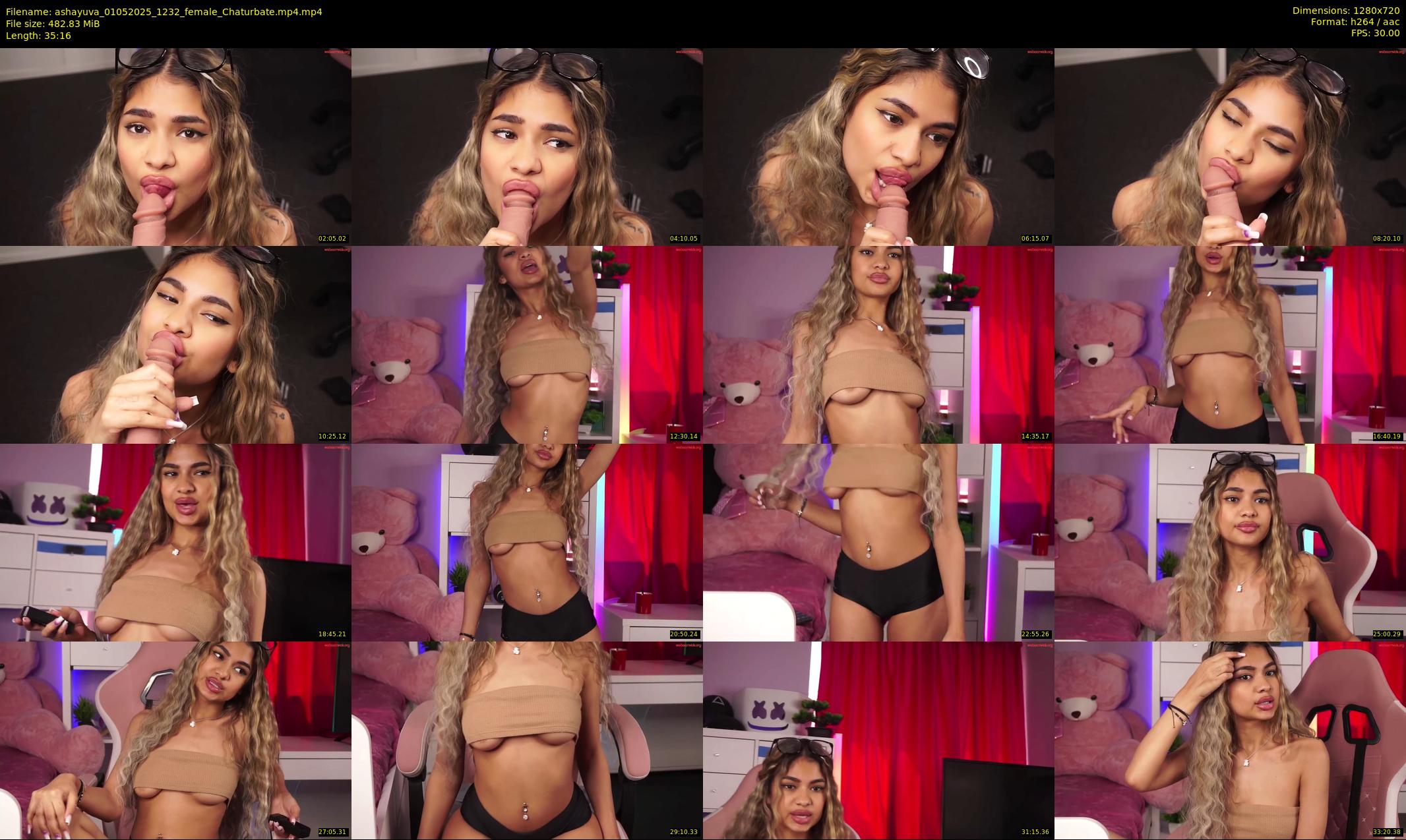 ashayuva — 36 minute Chaturbate female cam show recording, 720p, May 1, 2025
