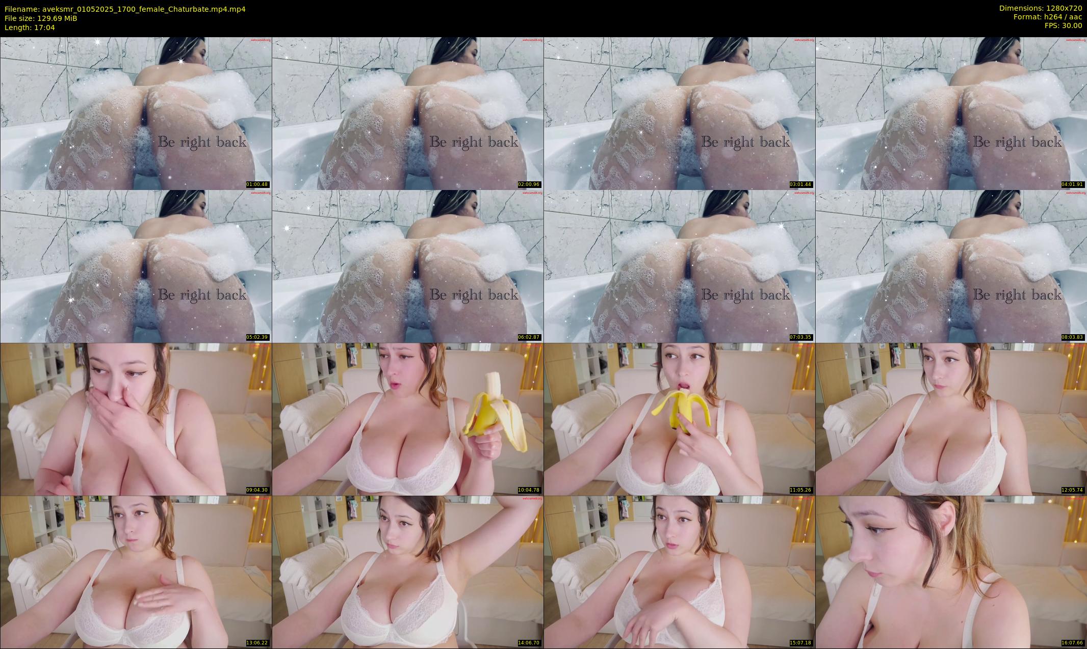 aveksmr — 18 minute Chaturbate couple cam show recording, 720p, May 1, 2025