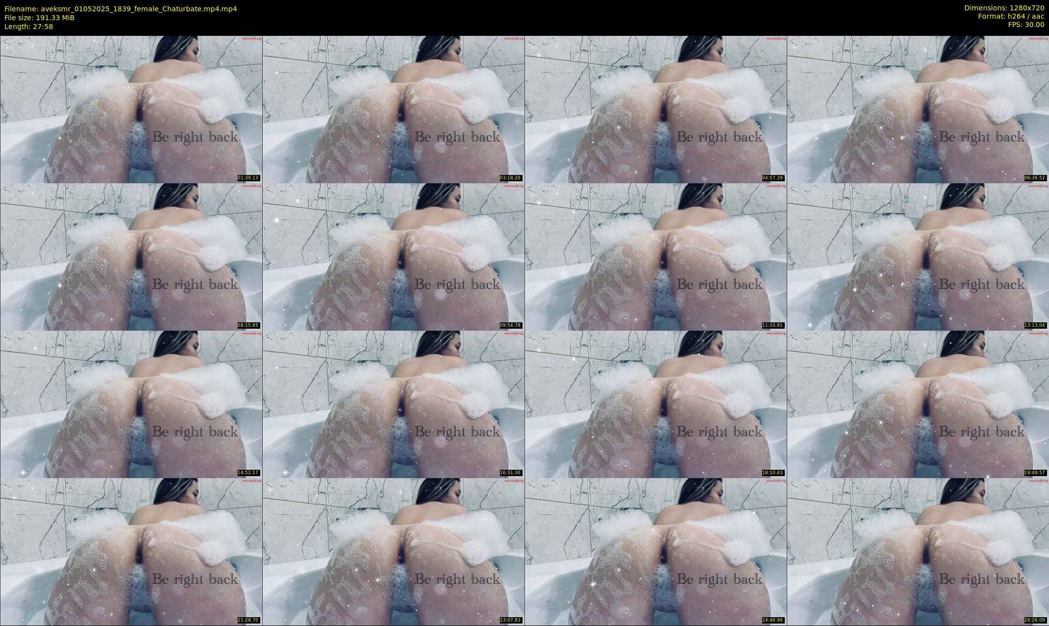 aveksmr — 28 minute Chaturbate couple cam show recording, 720p, May 1, 2025