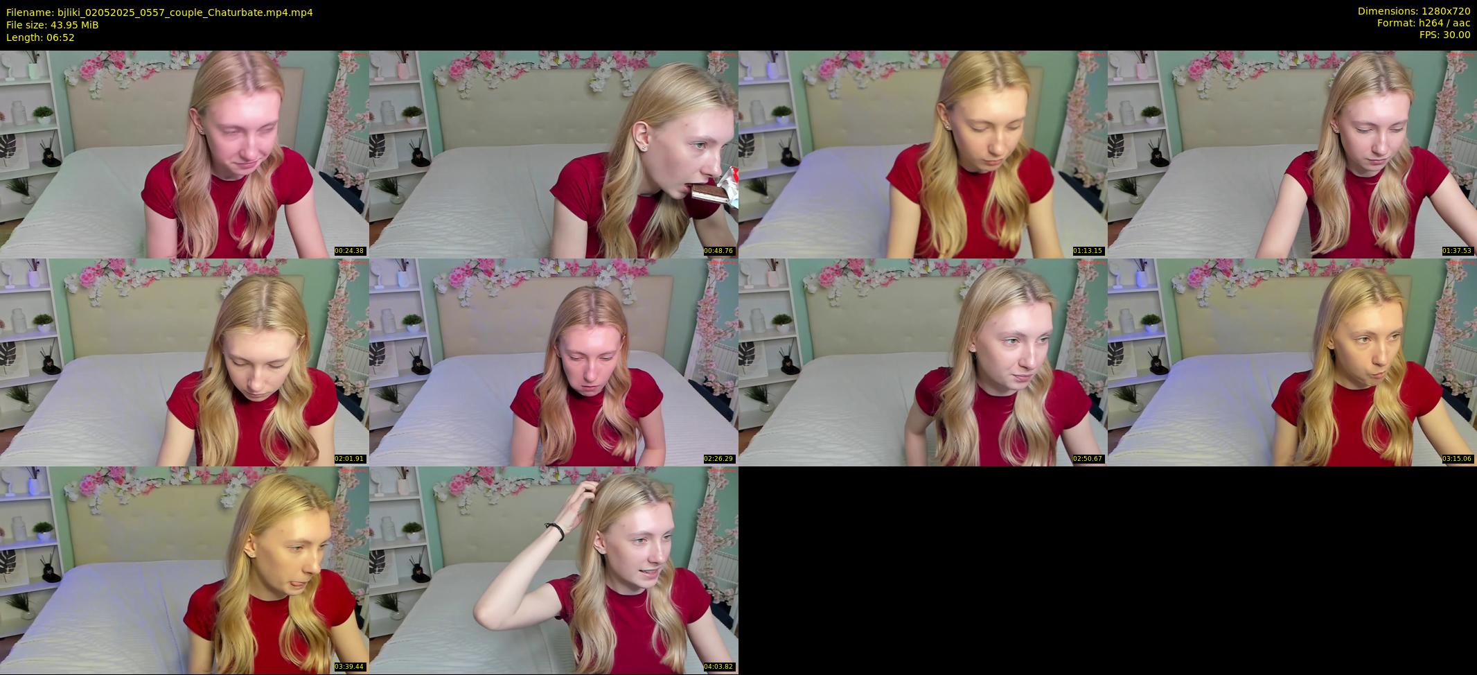 bjliki — 7 minute Chaturbate couple cam show recording, 720p, May 2, 2025