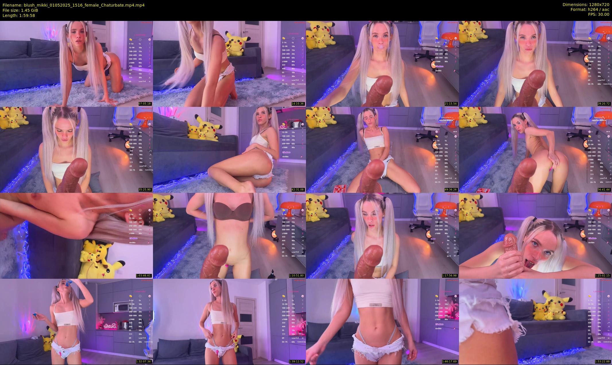 blush_mikki — 120 minute Chaturbate female cam show recording, 720p, May 1, 2025