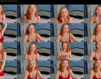buusty_redhead — 25 minute Chaturbate female cam show recording, 720p, May 1, 2025