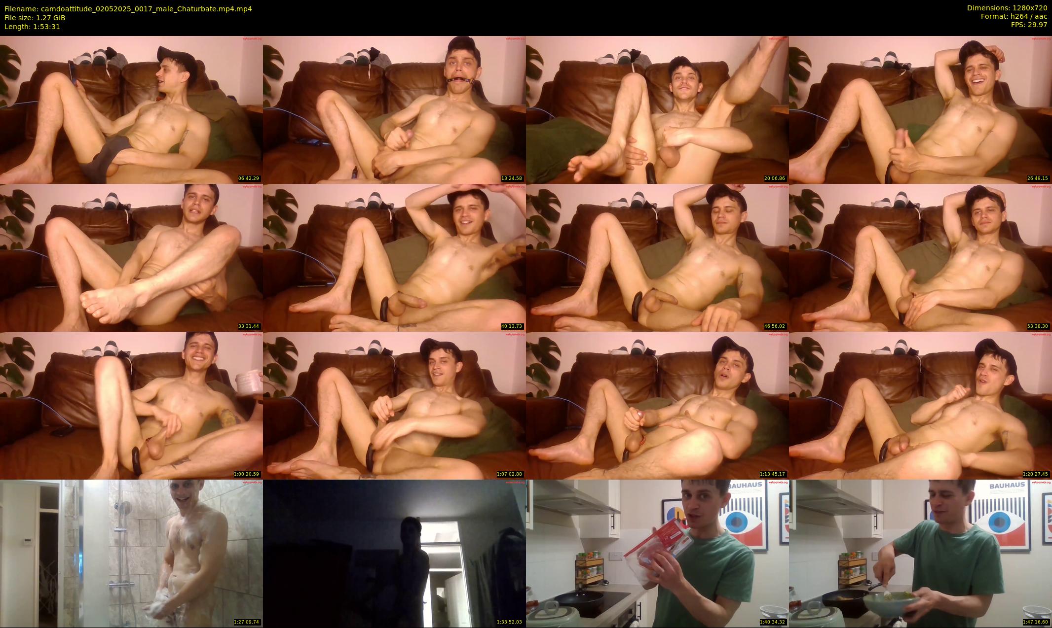 camdoattitude — 114 minute Chaturbate male cam show recording, 720p, May 2, 2025