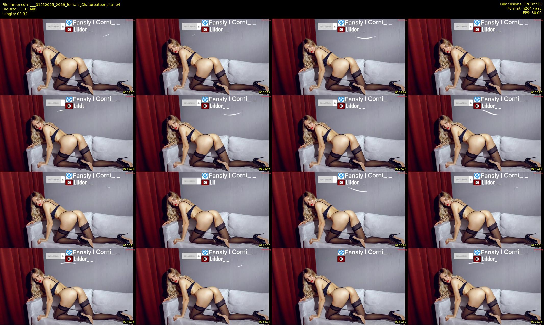 corni__ — 4 minute Chaturbate female cam show recording, 720p, May 1, 2025