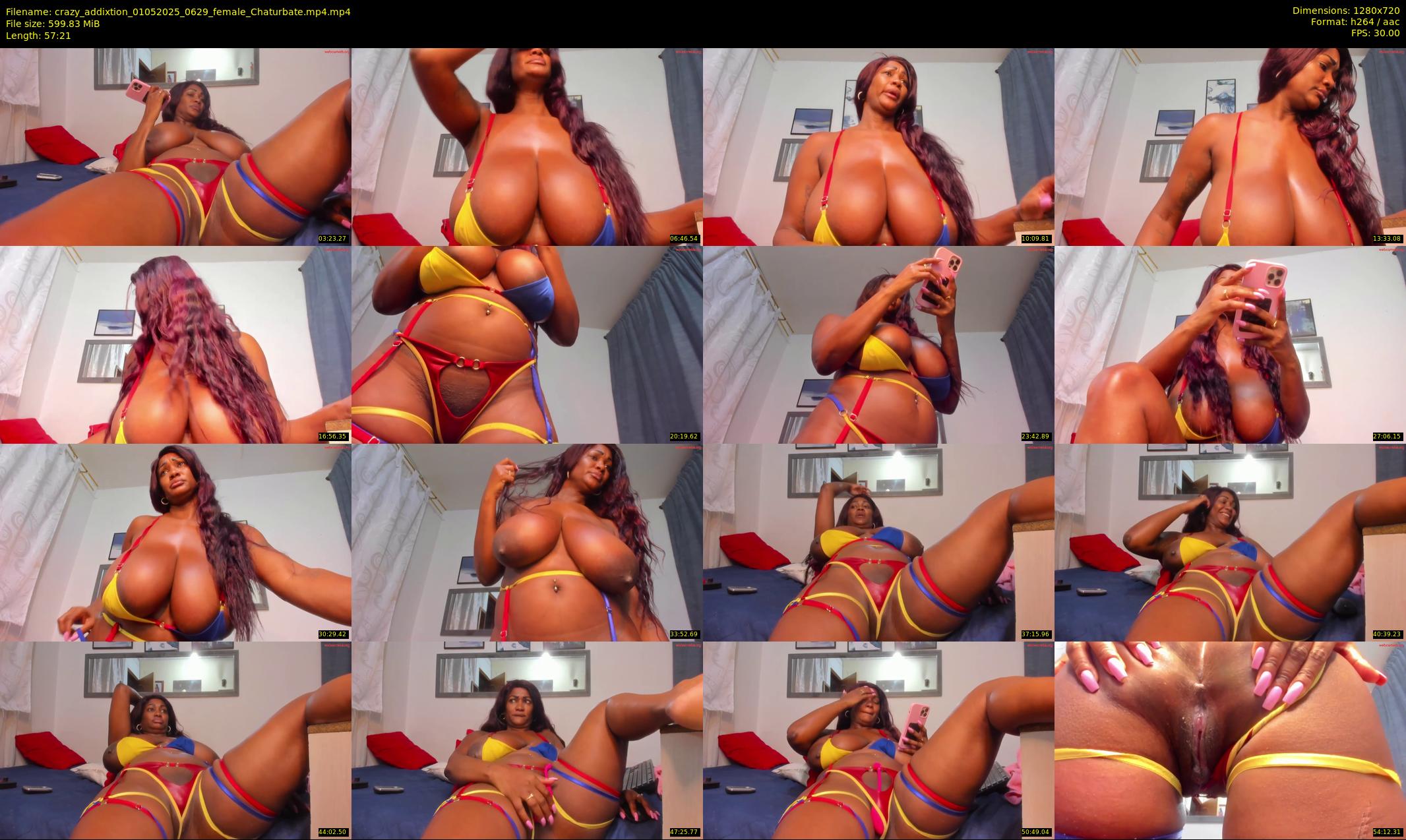 crazy_addixtion — 58 minute Chaturbate female cam show recording, 720p, May 1, 2025
