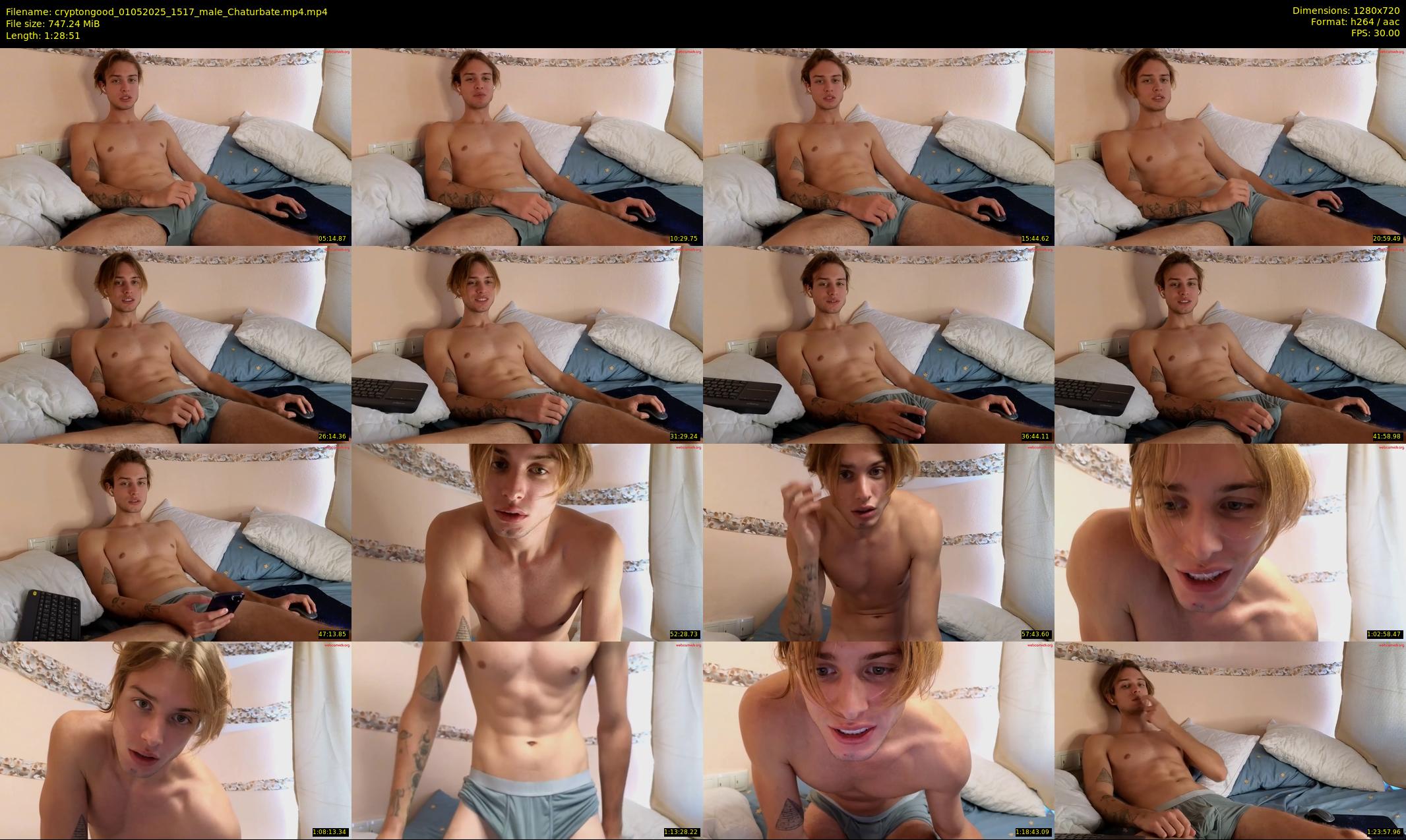 cryptongood — 89 minute Chaturbate male cam show recording, 720p, May 1, 2025