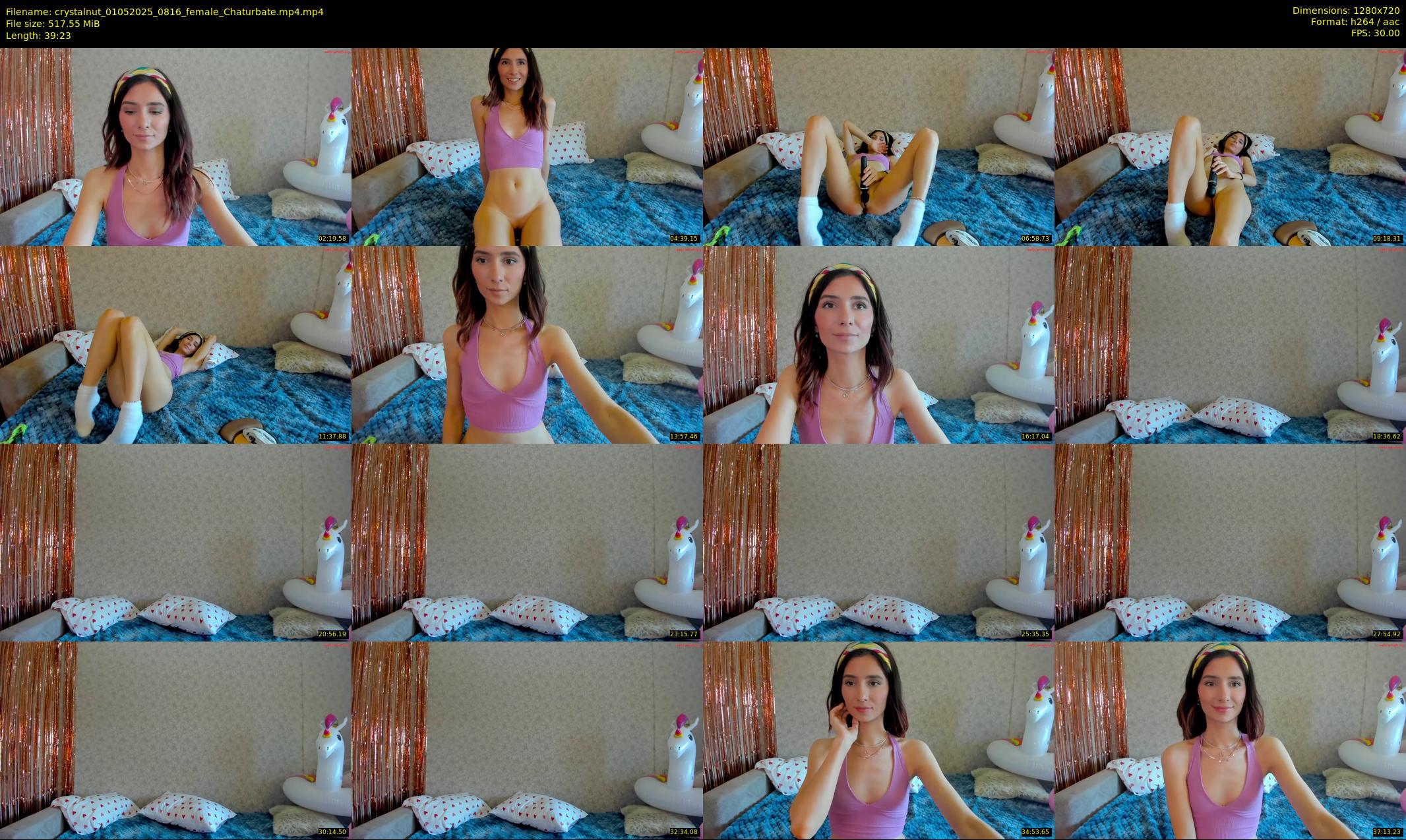 crystalnut — 40 minute Chaturbate female cam show recording, 720p, May 1, 2025