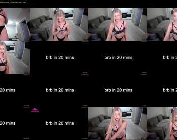 cute18cute — 80 minute Chaturbate female cam show recording, 720p, May 1, 2025