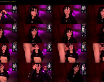 darkfirenight — 3 minute Chaturbate couple cam show recording, 720p, May 2, 2025