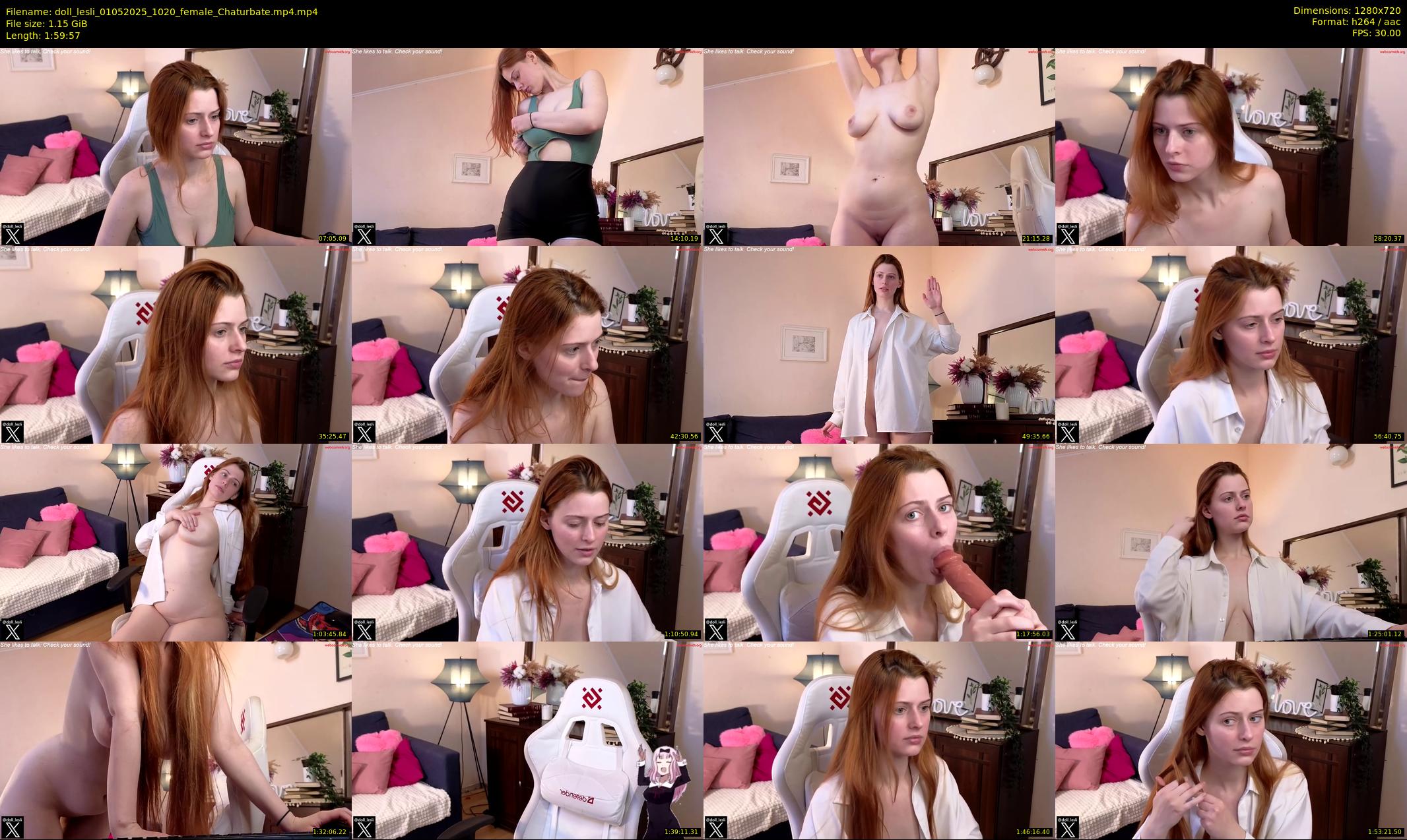 doll_lesli — 120 minute Chaturbate female cam show recording, 720p, May 1, 2025