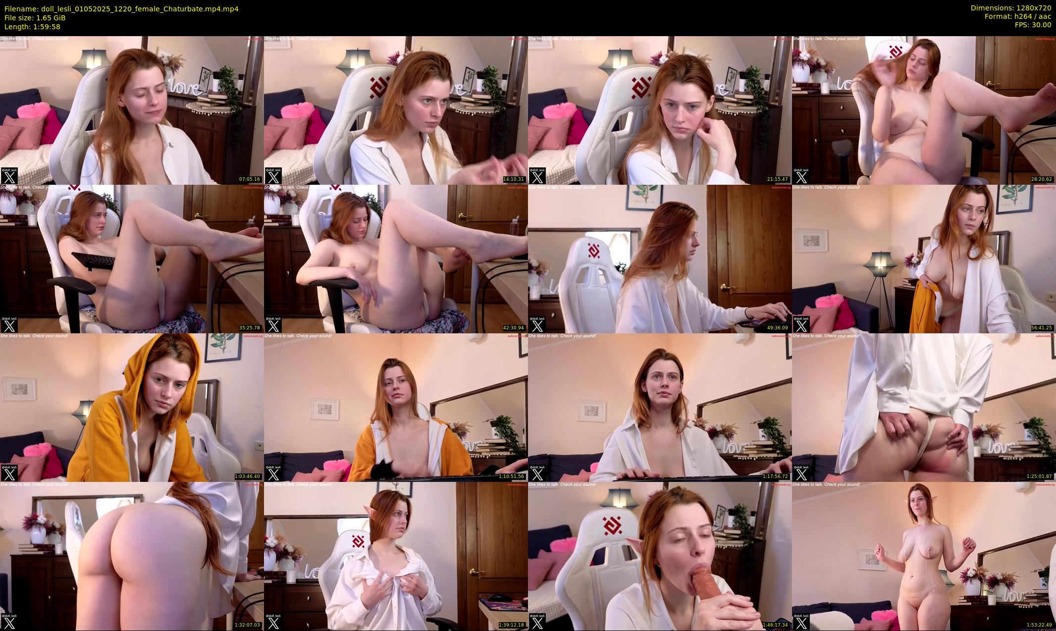 doll_lesli — 120 minute Chaturbate female cam show recording, 720p, May 1, 2025