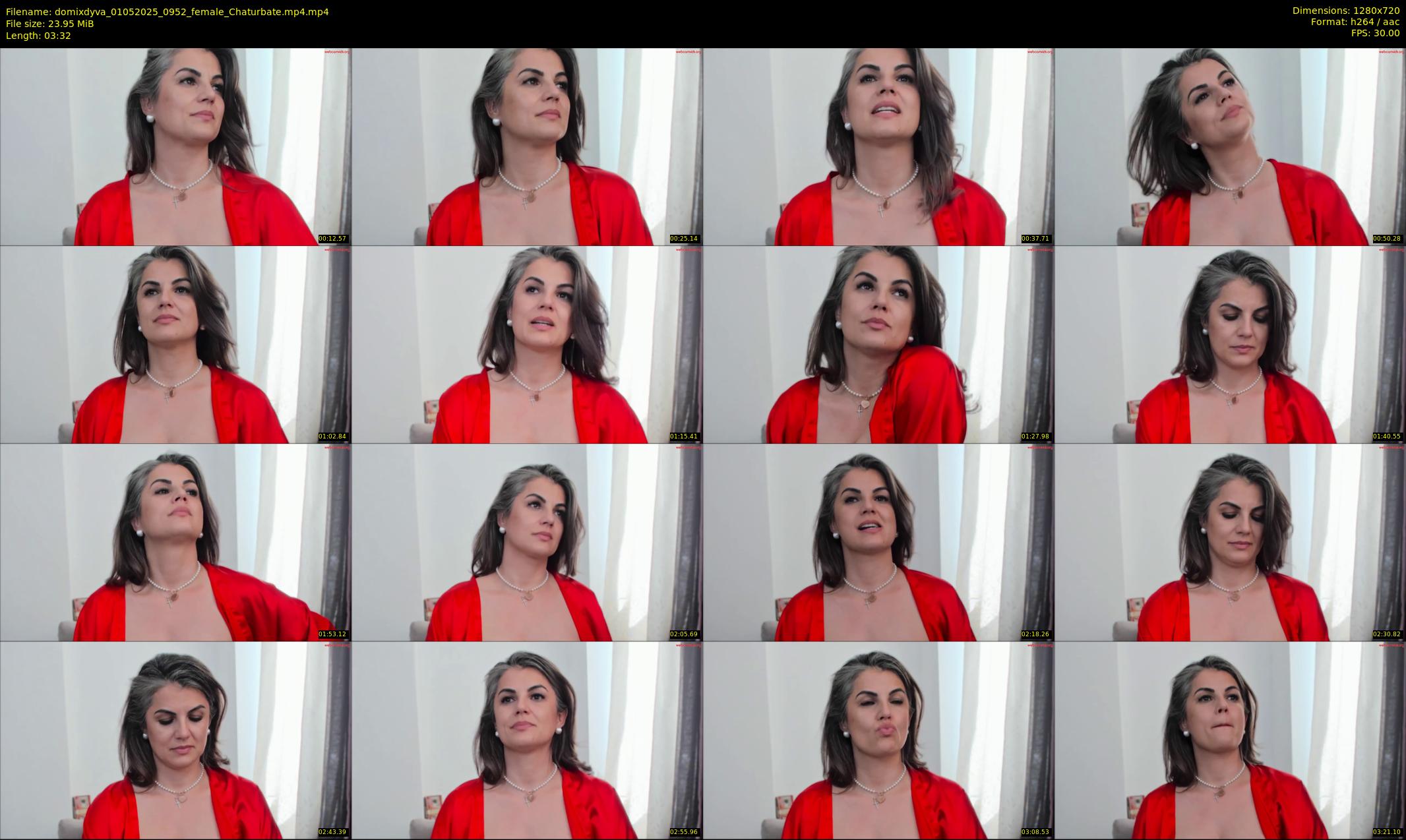 domixdyva — 4 minute Chaturbate female cam show recording, 720p, May 1, 2025