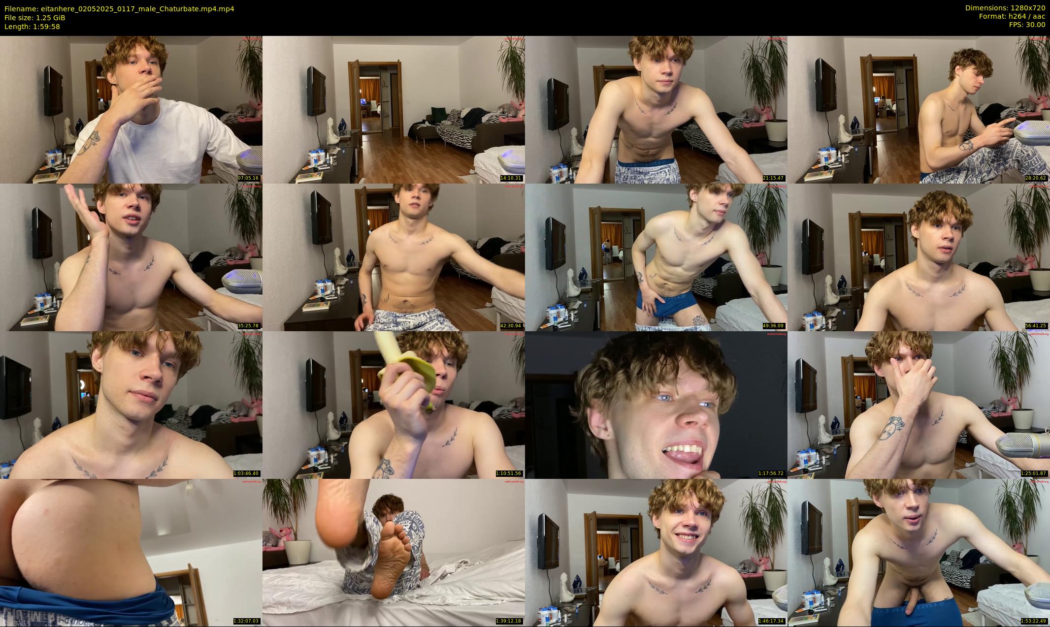 eitanhere — 120 minute Chaturbate male cam show recording, 720p, May 2, 2025