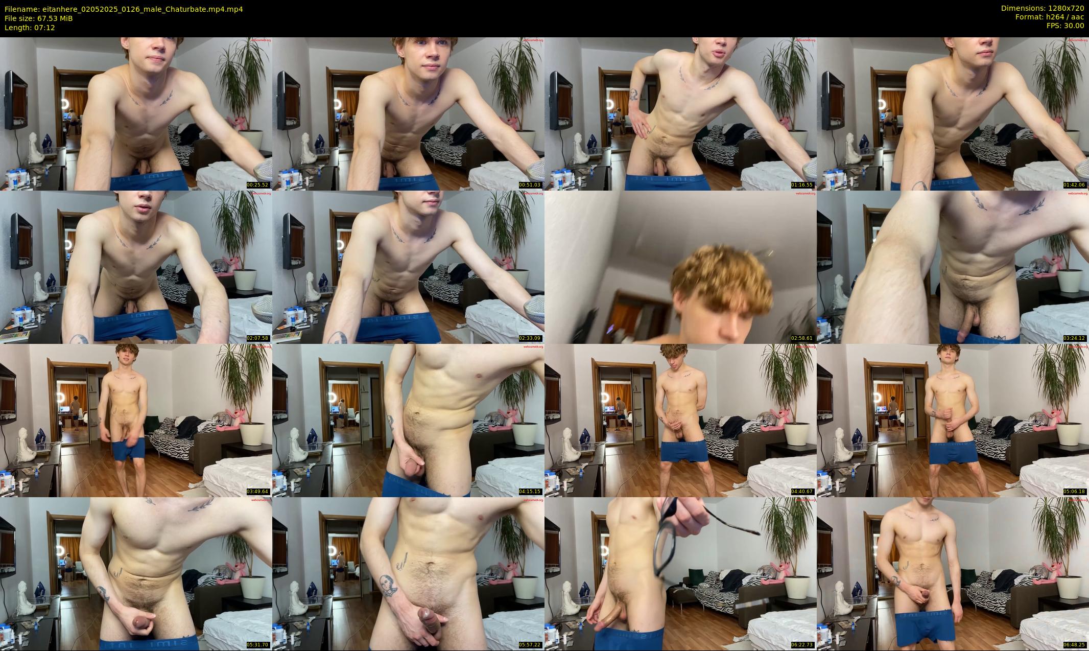 eitanhere — 8 minute Chaturbate male cam show recording, 720p, May 2, 2025
