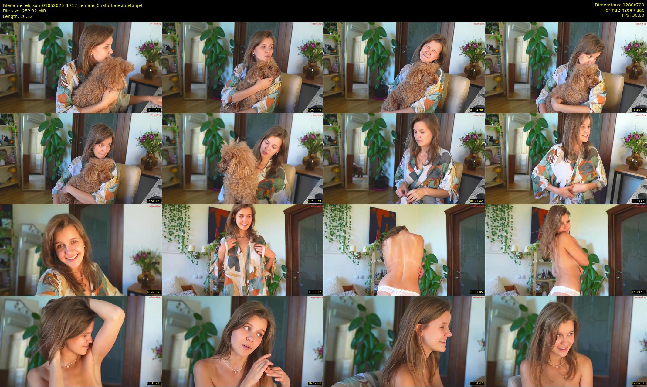 eli_sun — 21 minute Chaturbate female cam show recording, 720p, May 1, 2025