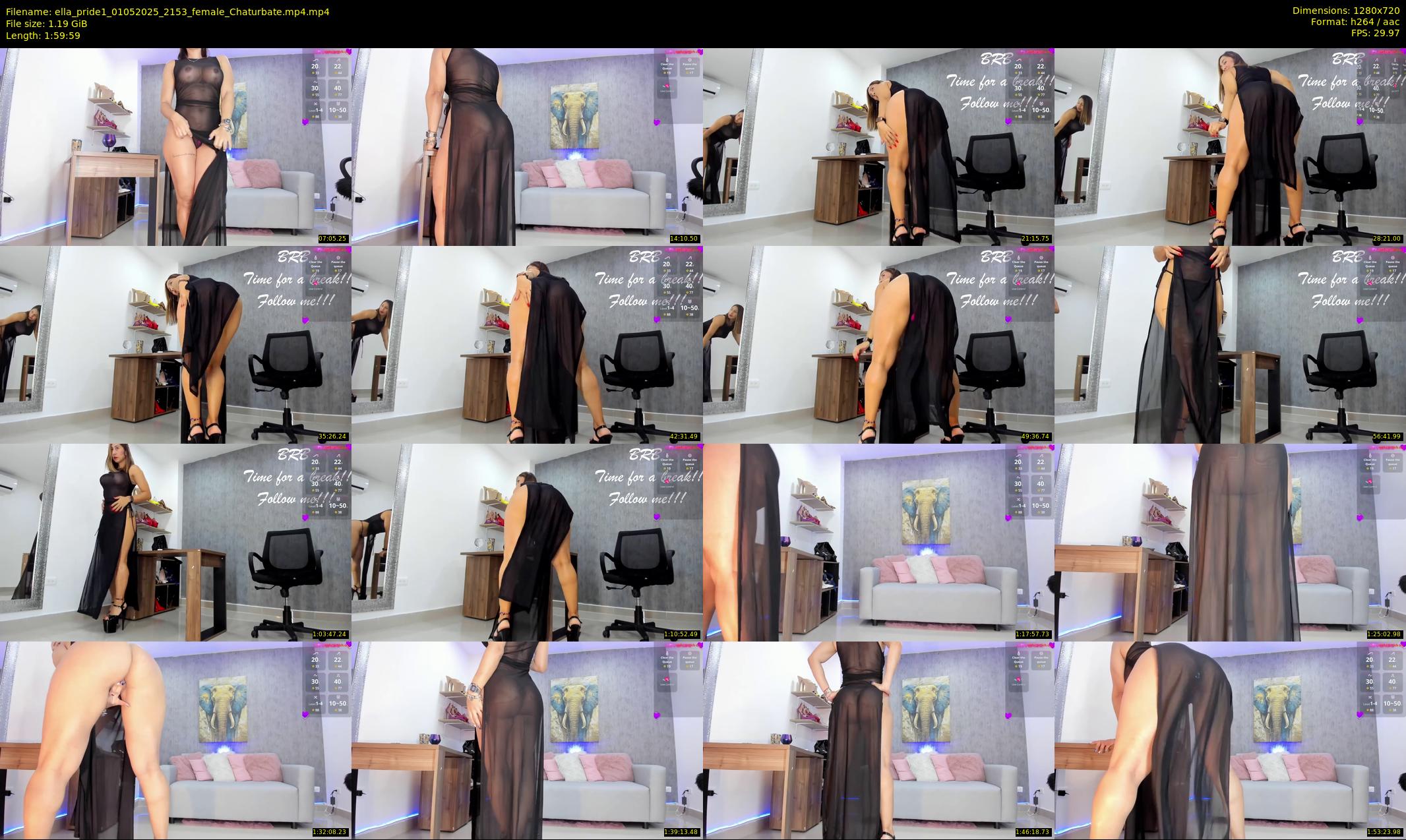 ella_pride1 — 120 minute Chaturbate female cam show recording, 720p, May 1, 2025
