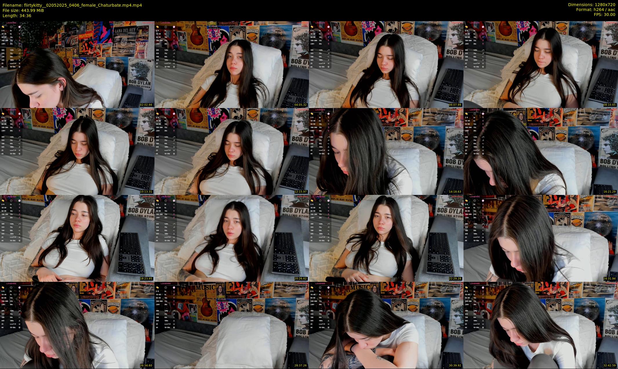 flirtykitty_ — 35 minute Chaturbate female cam show recording, 720p, May 2, 2025