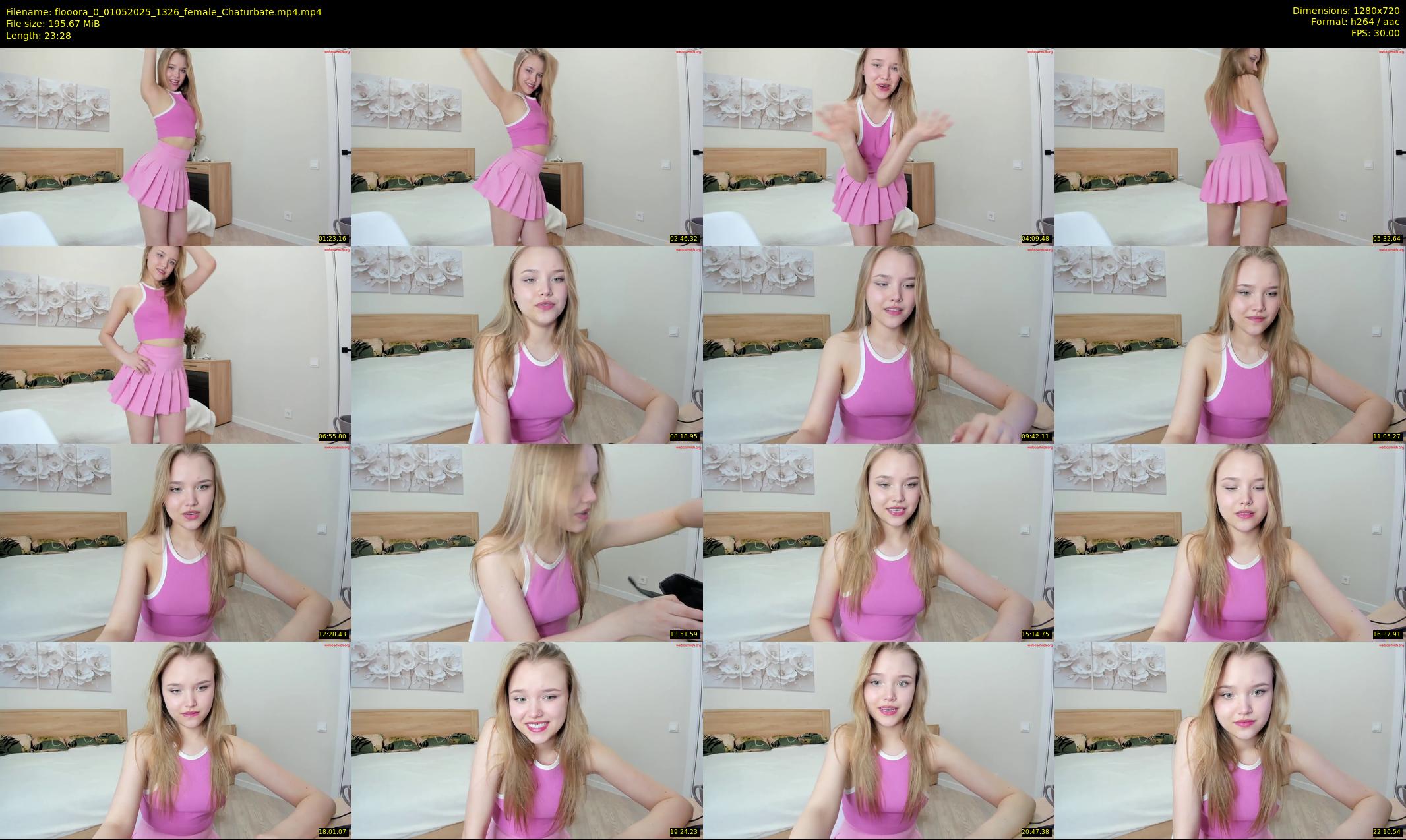 flooora_0 — 24 minute Chaturbate couple cam show recording, 720p, May 1, 2025