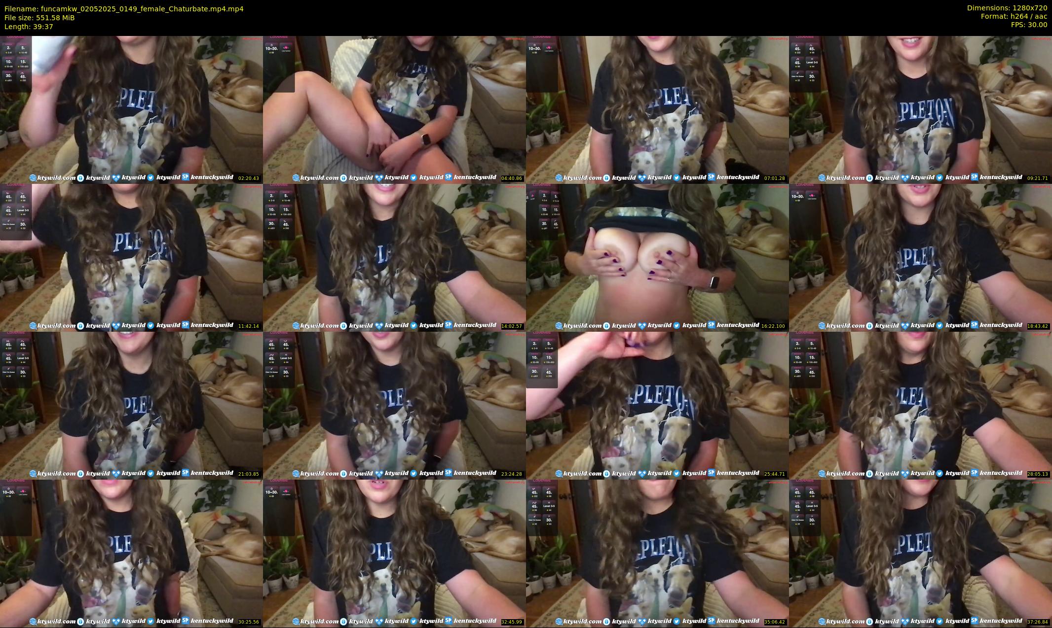 funcamkw — 40 minute Chaturbate female cam show recording, 720p, May 2, 2025