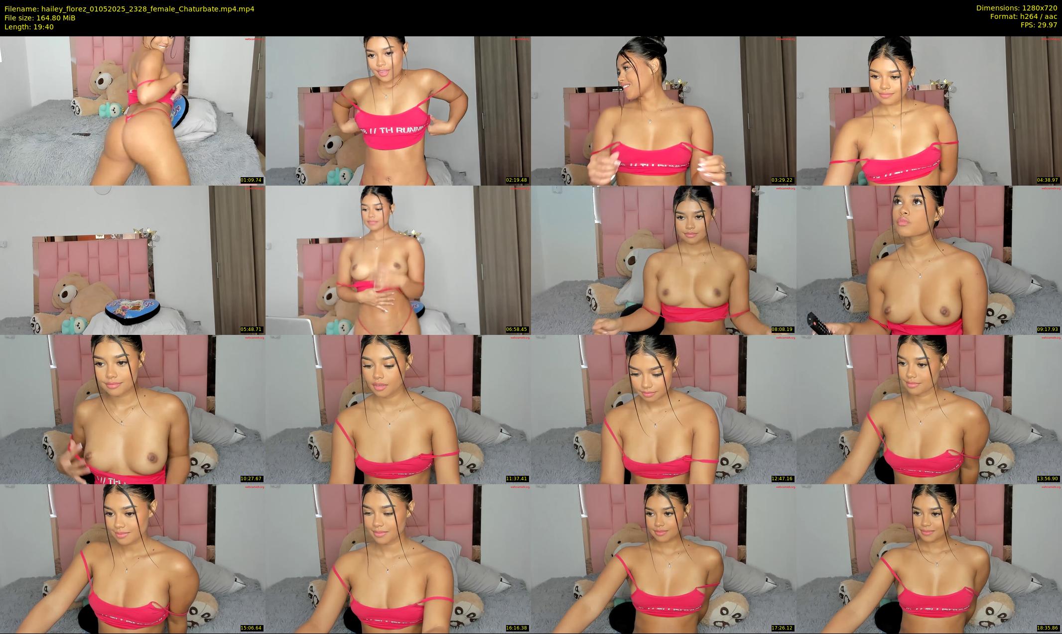 hailey_florez — 20 minute Chaturbate female cam show recording, 720p, May 1, 2025