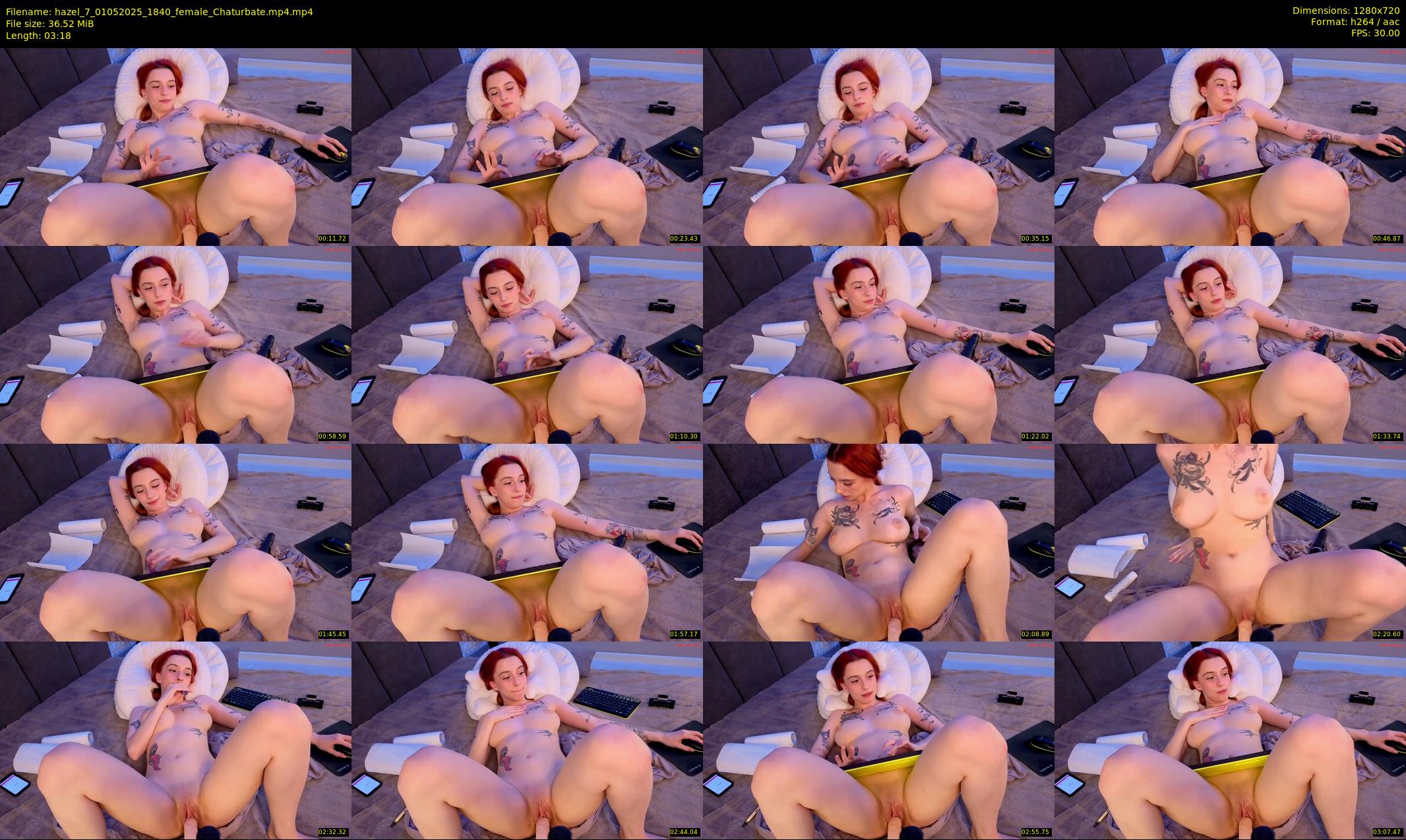 hazel_7 — 4 minute Chaturbate female cam show recording, 720p, May 1, 2025
