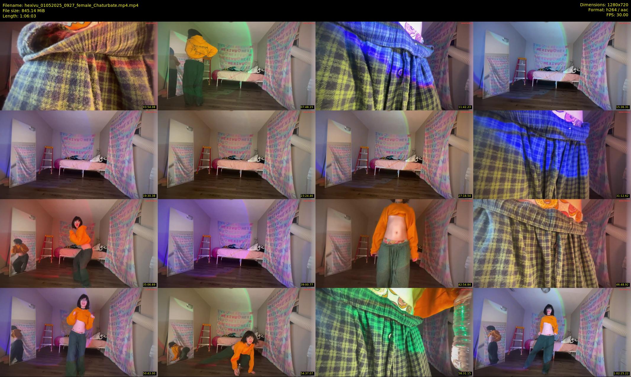 hexivu — 67 minute Chaturbate female cam show recording, 720p, May 1, 2025