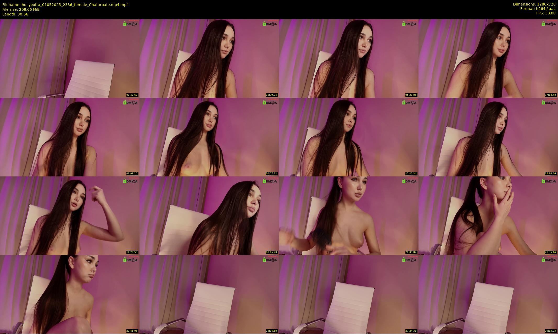 hollyextra — 31 minute Chaturbate female cam show recording, 720p, May 1, 2025