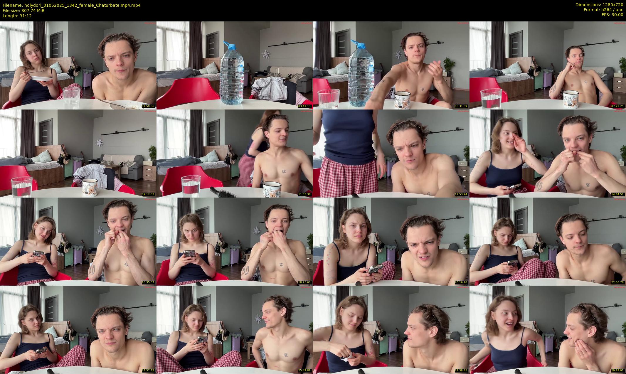 holydori — 32 minute Chaturbate female cam show recording, 720p, May 1, 2025